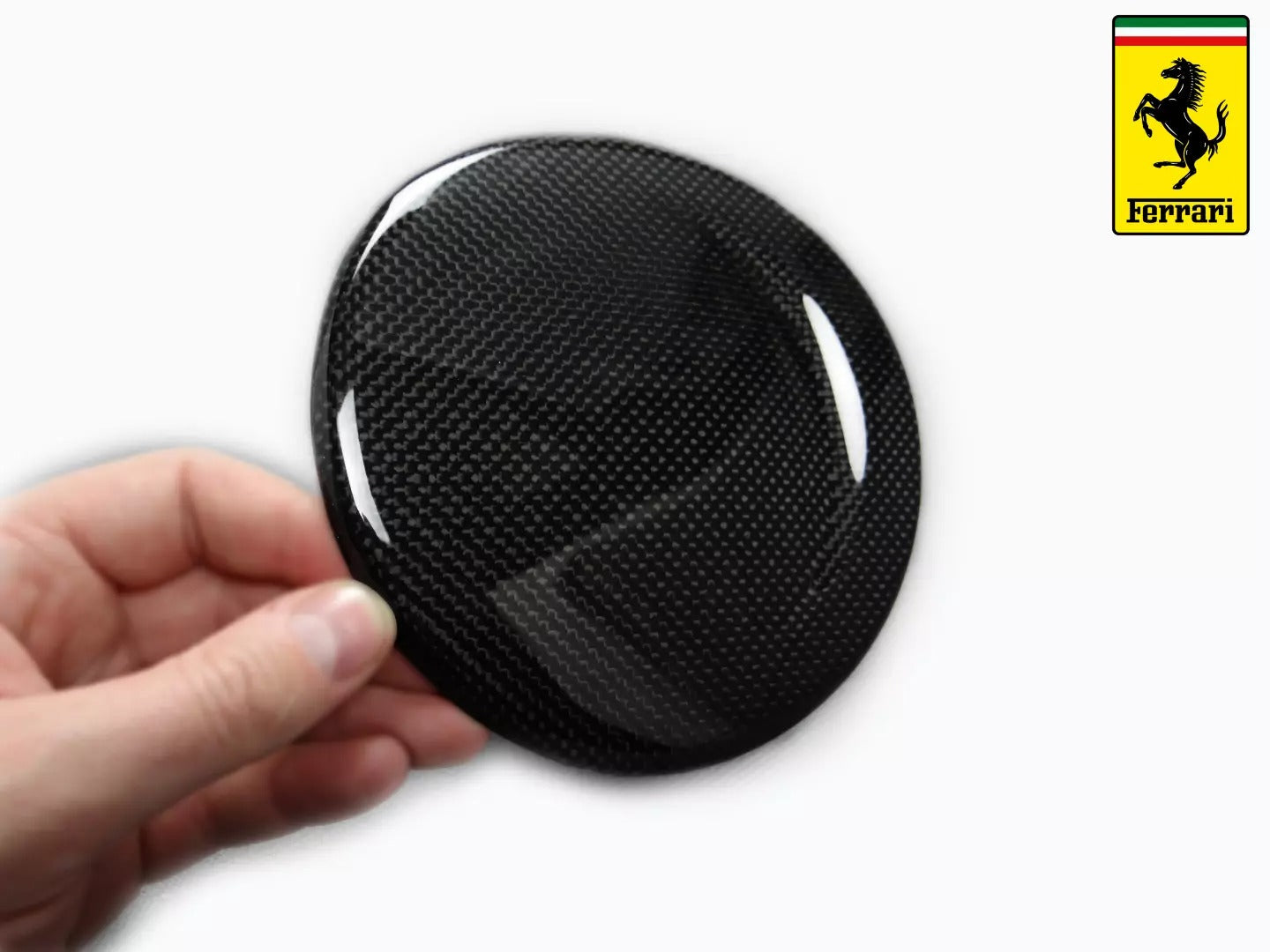 Fuel cap carbon cover for Ferrari 360 F430 - Custom Class