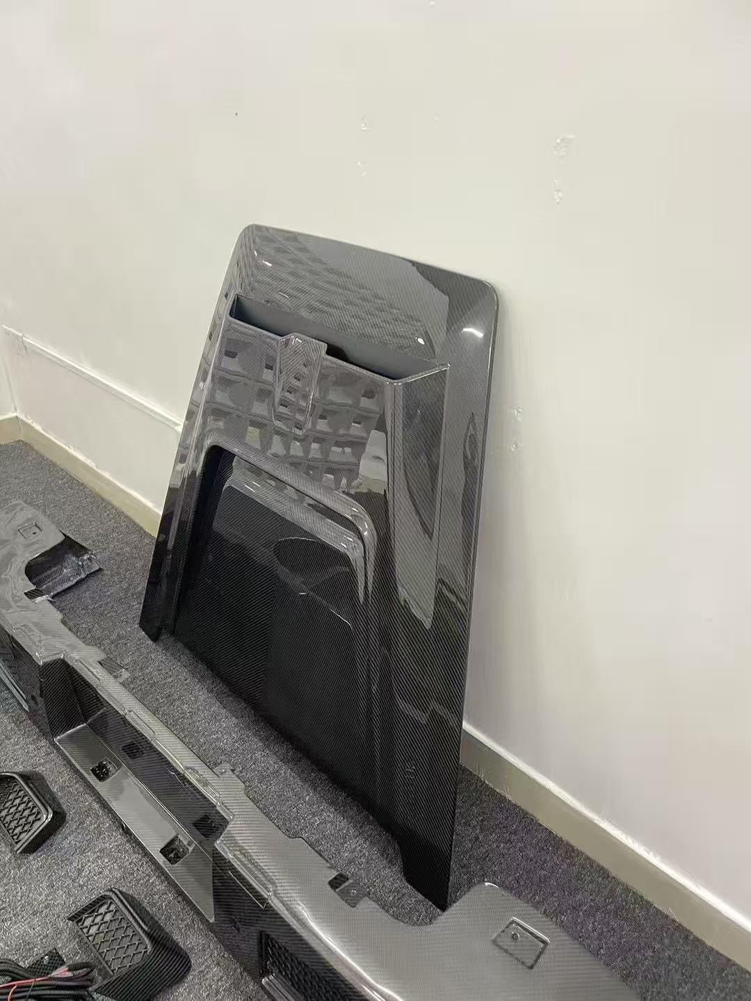 Full Carbon set, Widestar, hood scoop, front roof spoiler, rear spoiler for Mercedes-Benz G-Class W465 2024+ - Custom Class