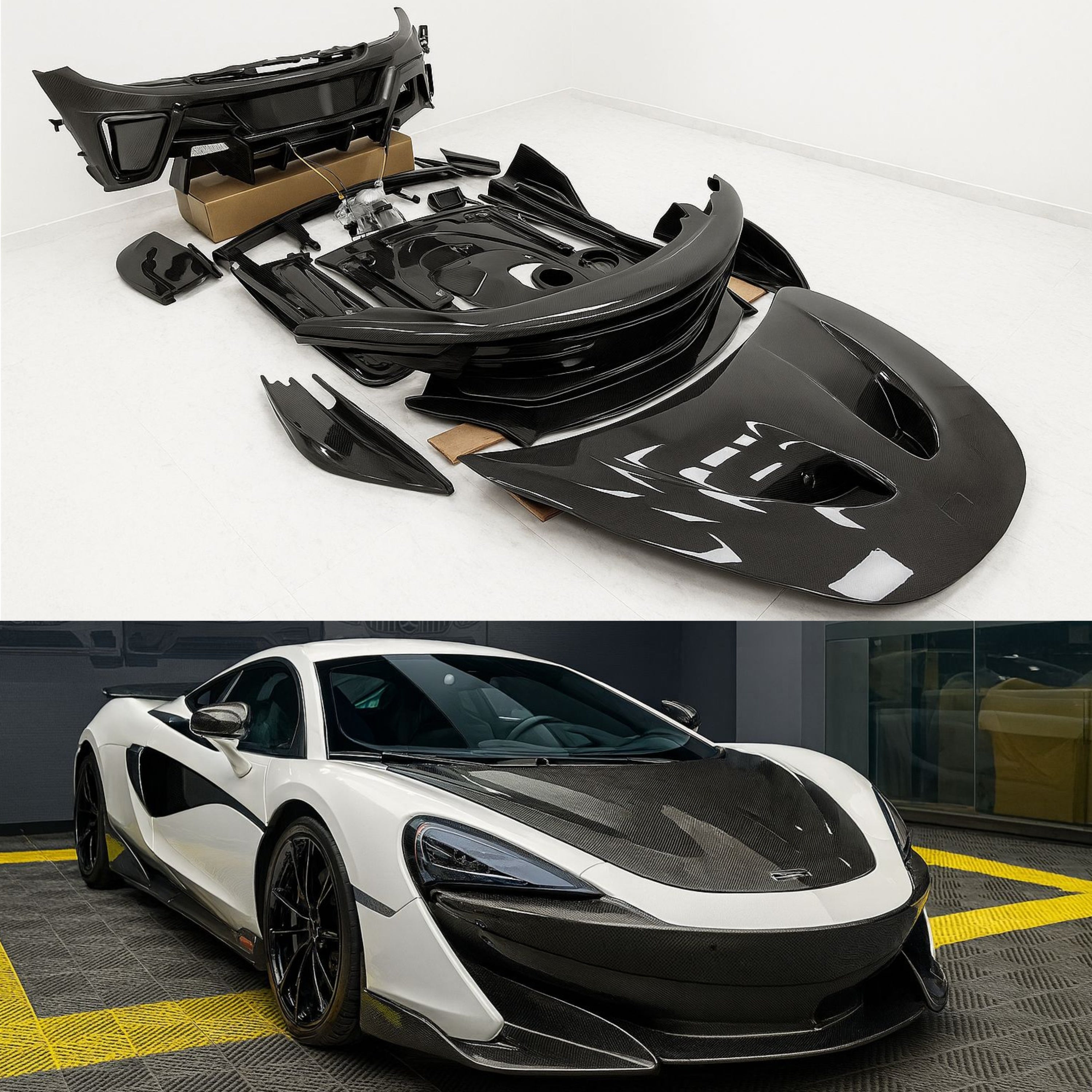 Full Carbon Body Kit for McLaren 570S 540C 2015–2018