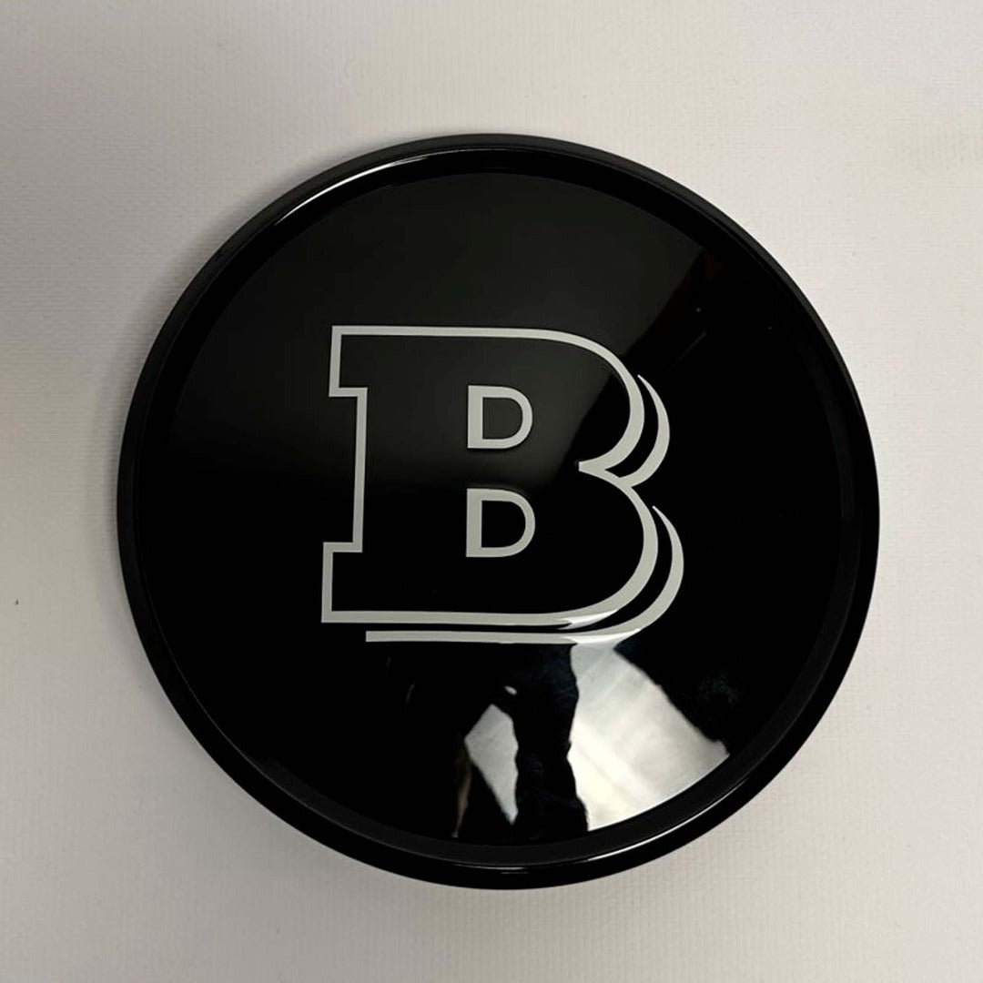 Full Metal Brabus Rocket 1000 "1 of 25" emblems 11 pcs set for Mercedes-Benz AMG GT 63 S E Performance - Custom Class