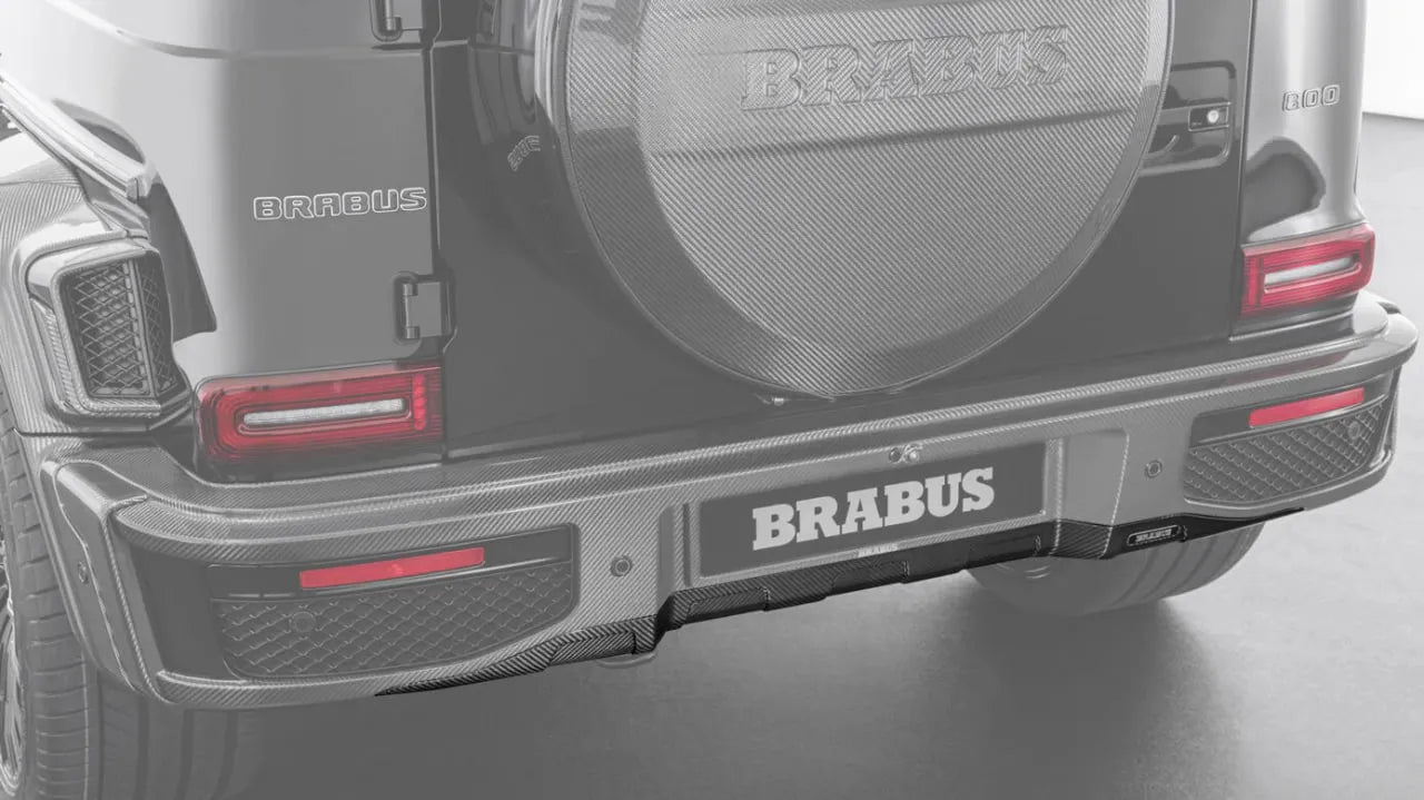Aggressive Widestar-style carbon fiber body accents for the new G-Class W465 G63.