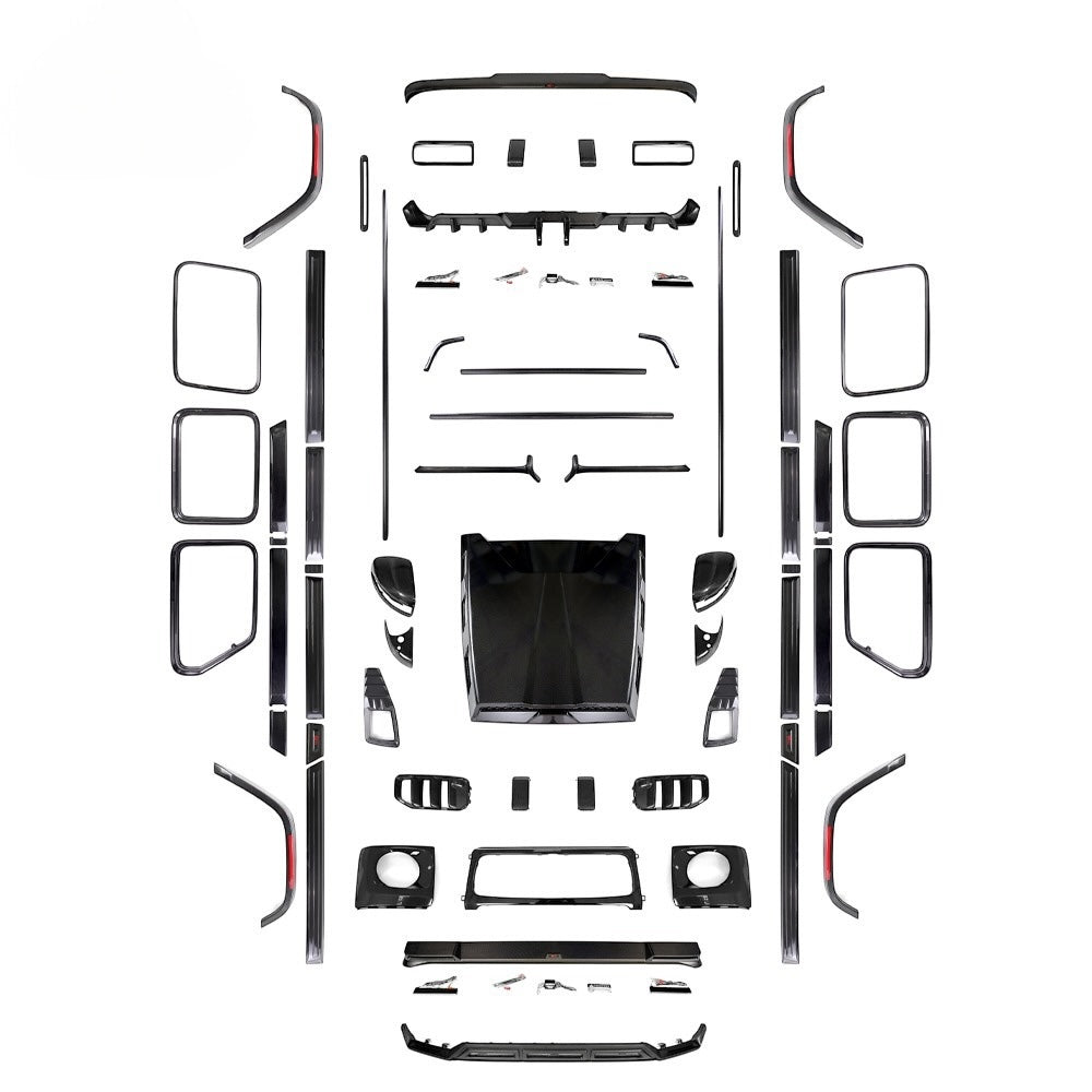 G63 Mech Rowen Style Carbon Body Kit for Mercedes-Benz G-Class W465 2024+ - Custom Class