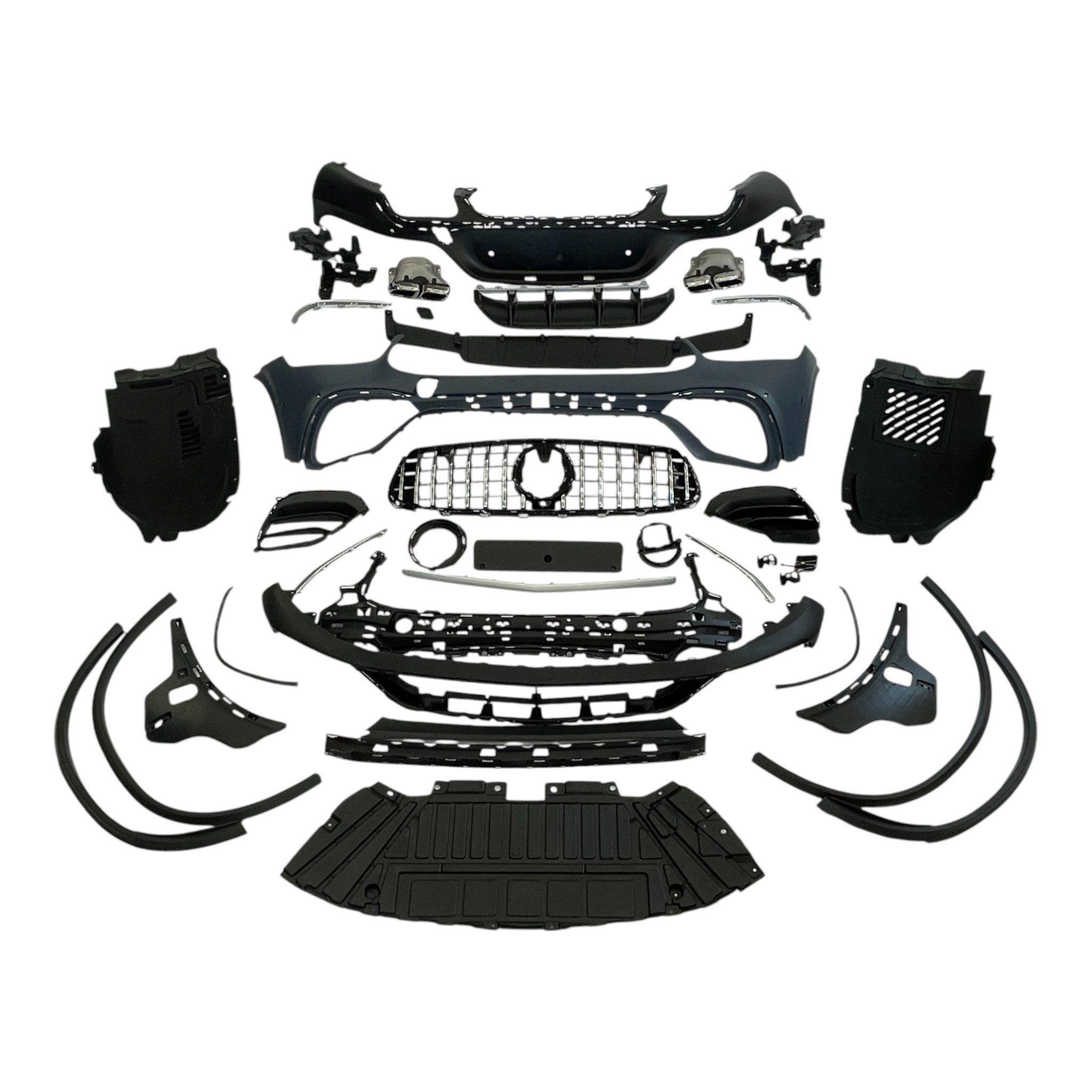 GLC63 Coupe AMG bodykit for Mercedes GLC-Class Coupe C253 2019-2023 - Custom Class