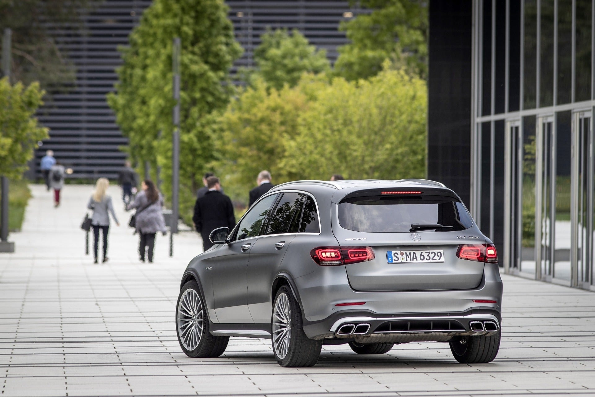 GLC63 S AMG Bodykit for Mercedes GLC-Class X253 (2019-2022), complete exterior styling upgrade.