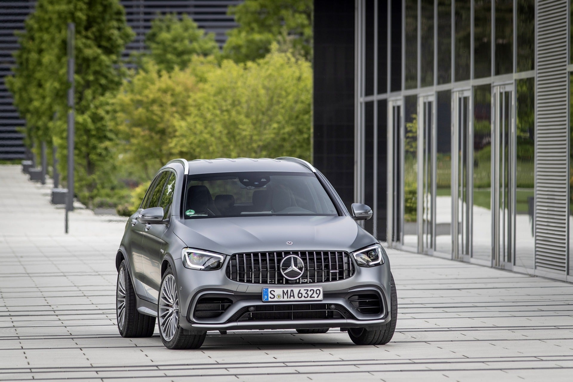 GLC63 S AMG Bodykit for Mercedes GLC-Class X253 (2019-2022), complete exterior styling upgrade.