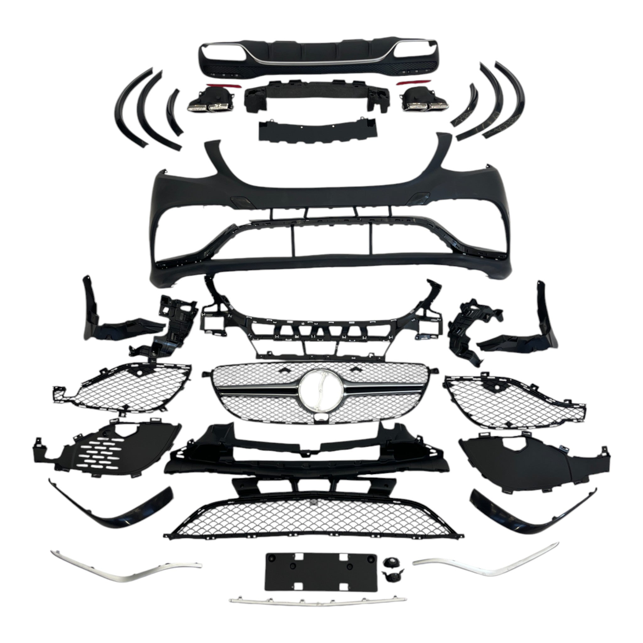 GLE63 AMG bodykit for Mercedes GLE-Class W166 2015-2018 - Custom Class