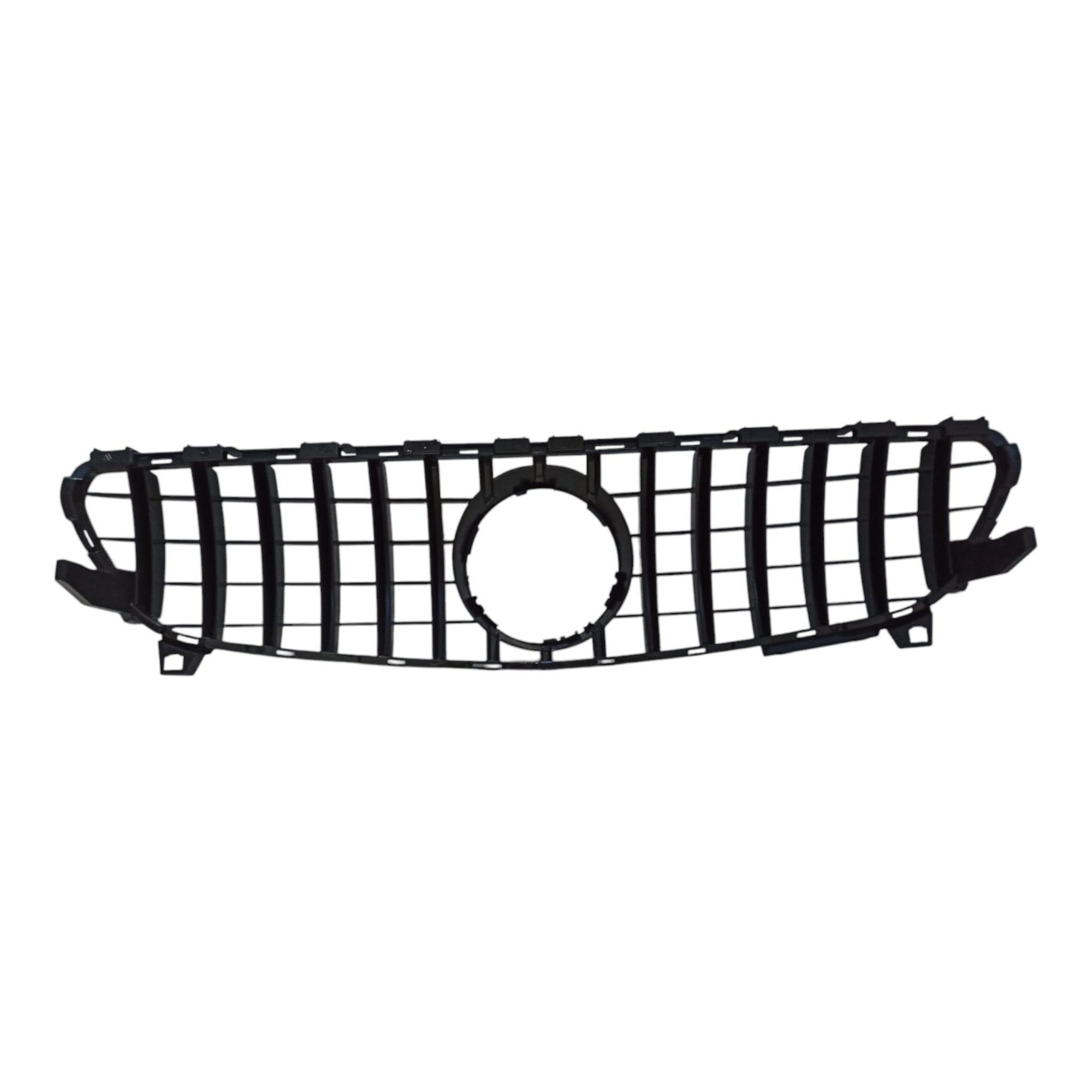 GT chrome black panamericana front radiator grille for Mercedes W176 2016-2018 - Custom Class