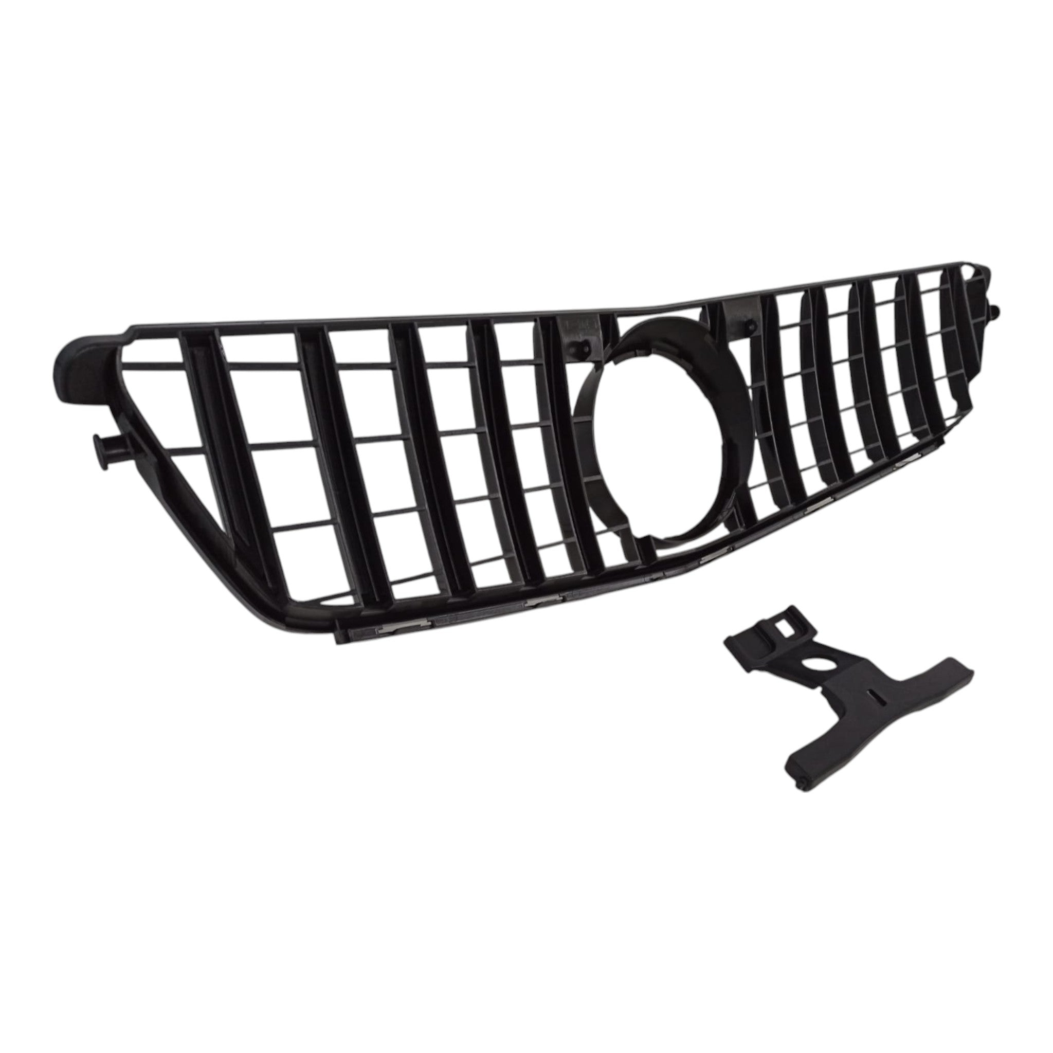 GT front radiator grille, black for Mercedes C-Class W204 2007-2014 - Custom Class