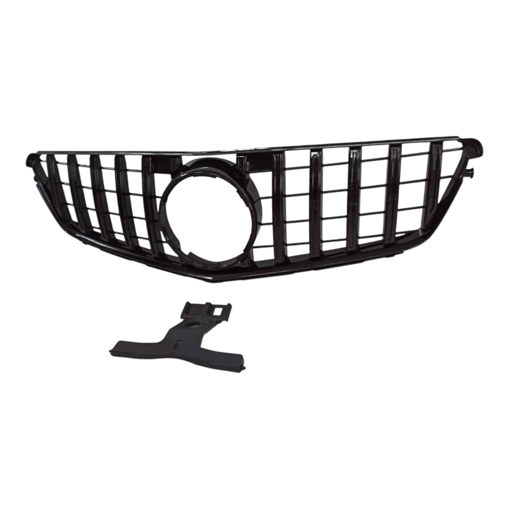 GT front radiator grille, black for Mercedes C-Class W204 2007-2014 - Custom Class