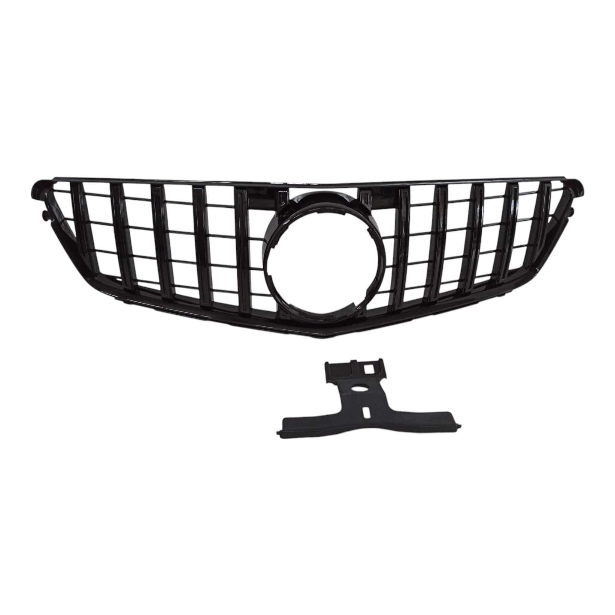 GT front radiator grille, black for Mercedes C-Class W204 2007-2014 - Custom Class