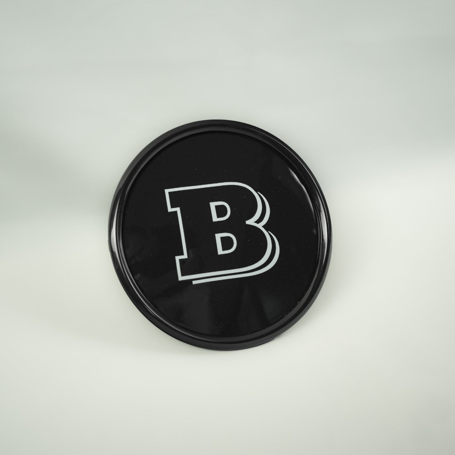 Gray front grille emblem with Brabus logo for Mercedes-Benz W465 2025+ - Custom Class