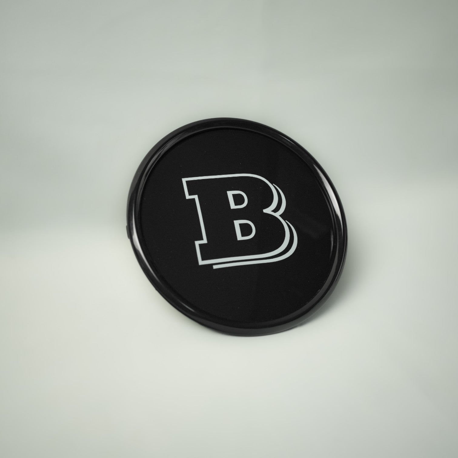 Gray front grille emblem with Brabus logo for Mercedes-Benz W465 2025+ - Custom Class