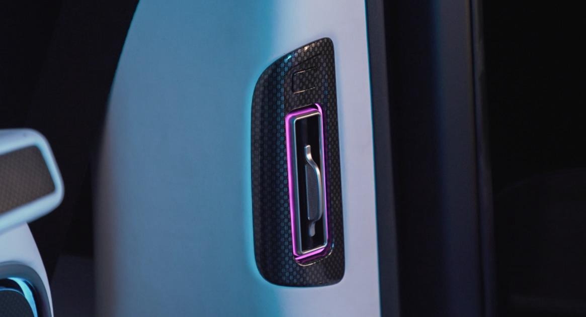 Interior body pillars air vents with LED lighting for Mercedes-Benz W463A G-Class - Custom Class