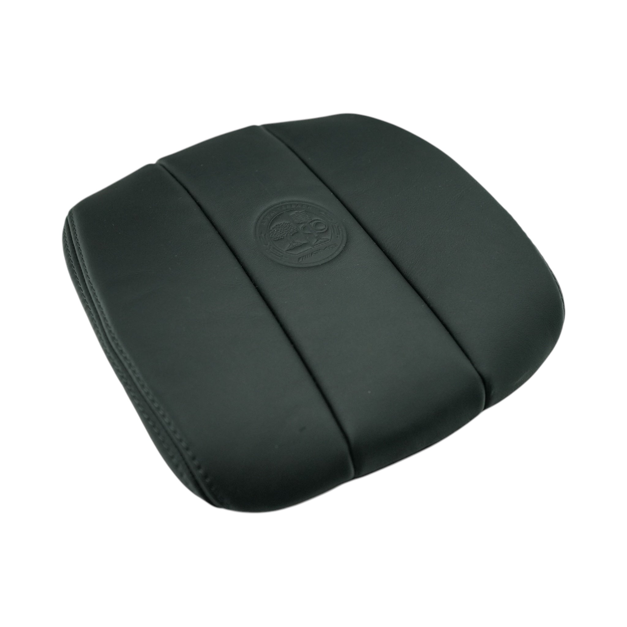 Leather seat headrests interior upholstery trim with logo for Mercedes G-Class W463A - Custom Class