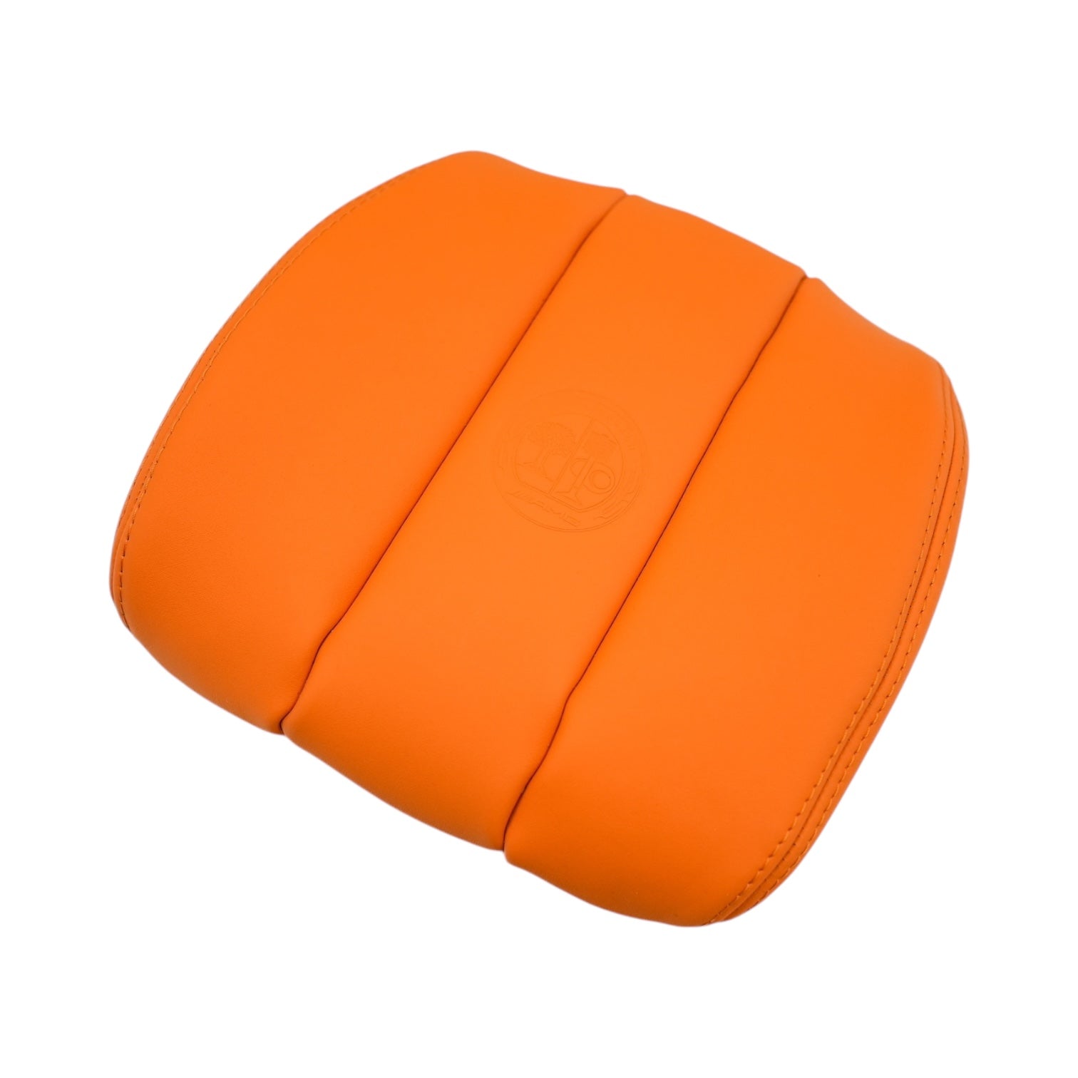 Leather seat headrests interior upholstery trim with logo for Mercedes G-Class W463A - Custom Class