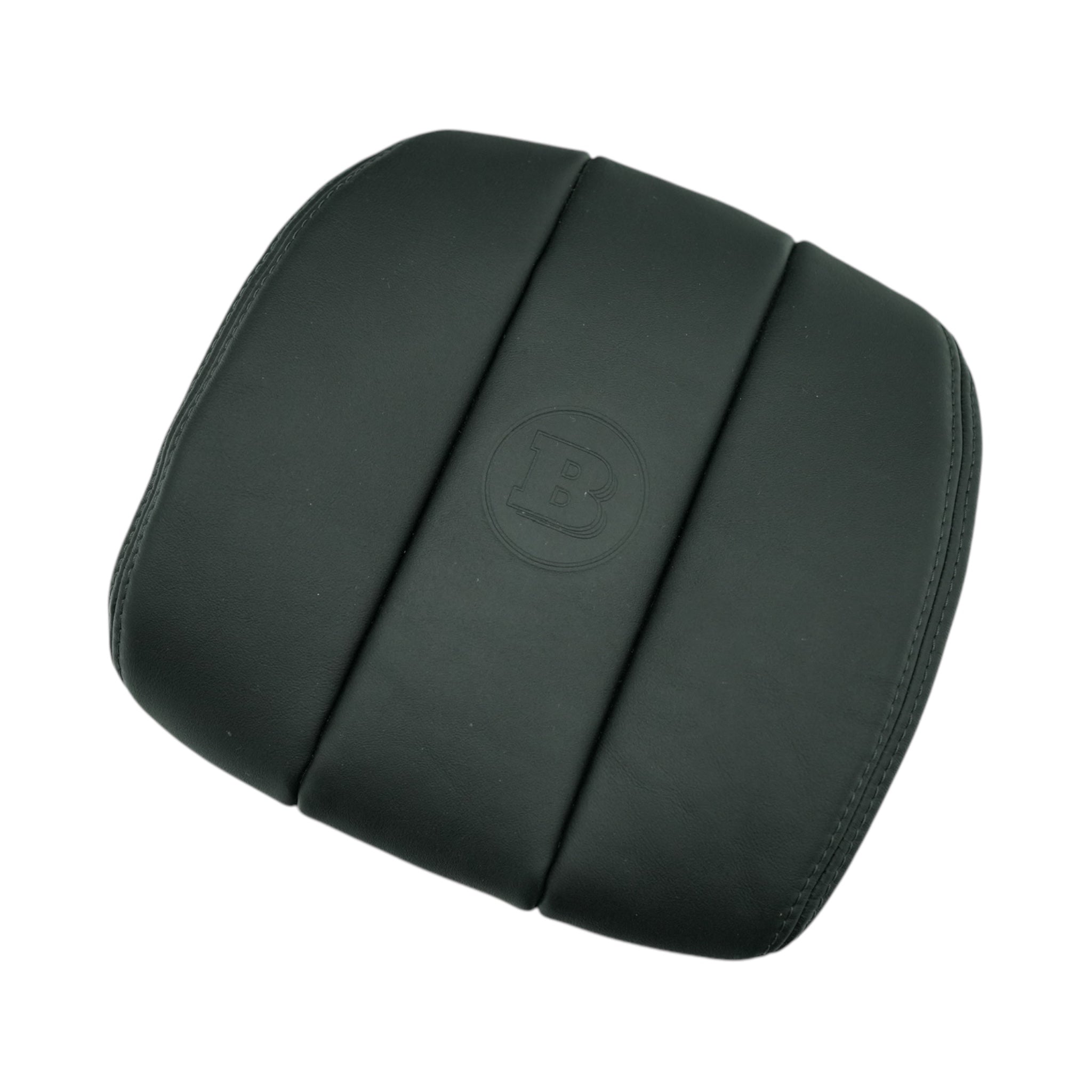Leather seat headrests interior upholstery trim with logo for Mercedes G-Class W463A - Custom Class