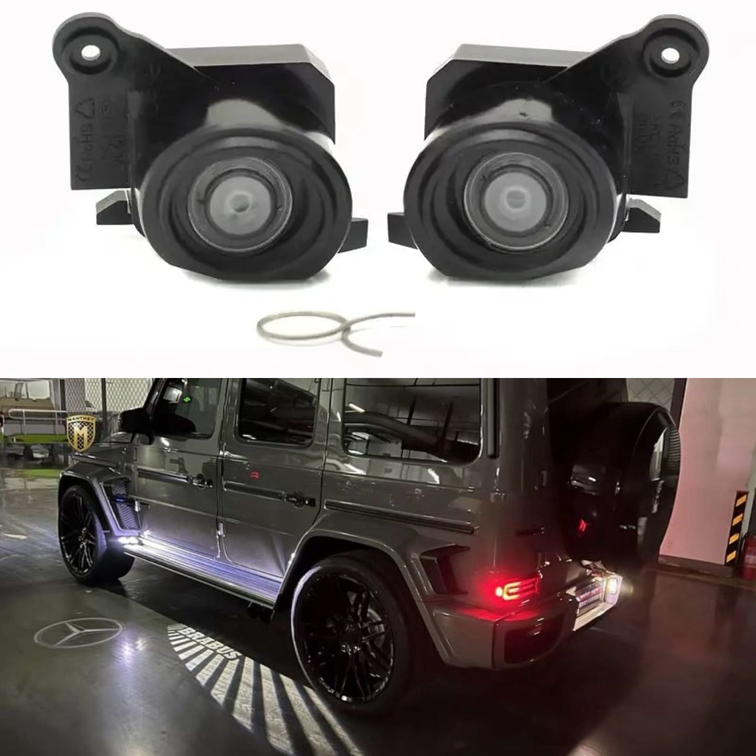 Lighting Brabus logo LCD projector for Mercedes-Benz W463A G-Wagon - Custom Class