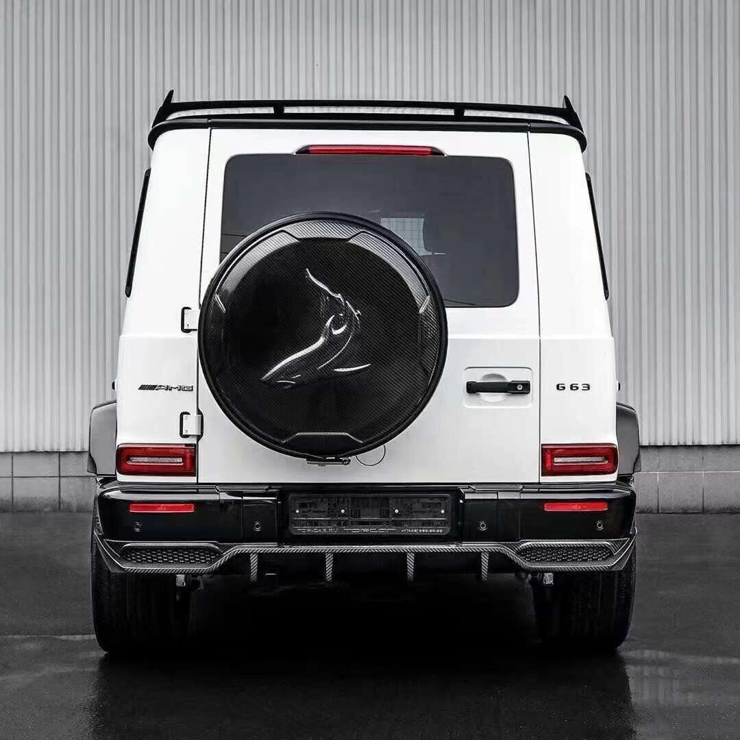 Mercedes-Benz W463A G-Class Rear Roof Carbon Spoiler TopCar style - Custom Class