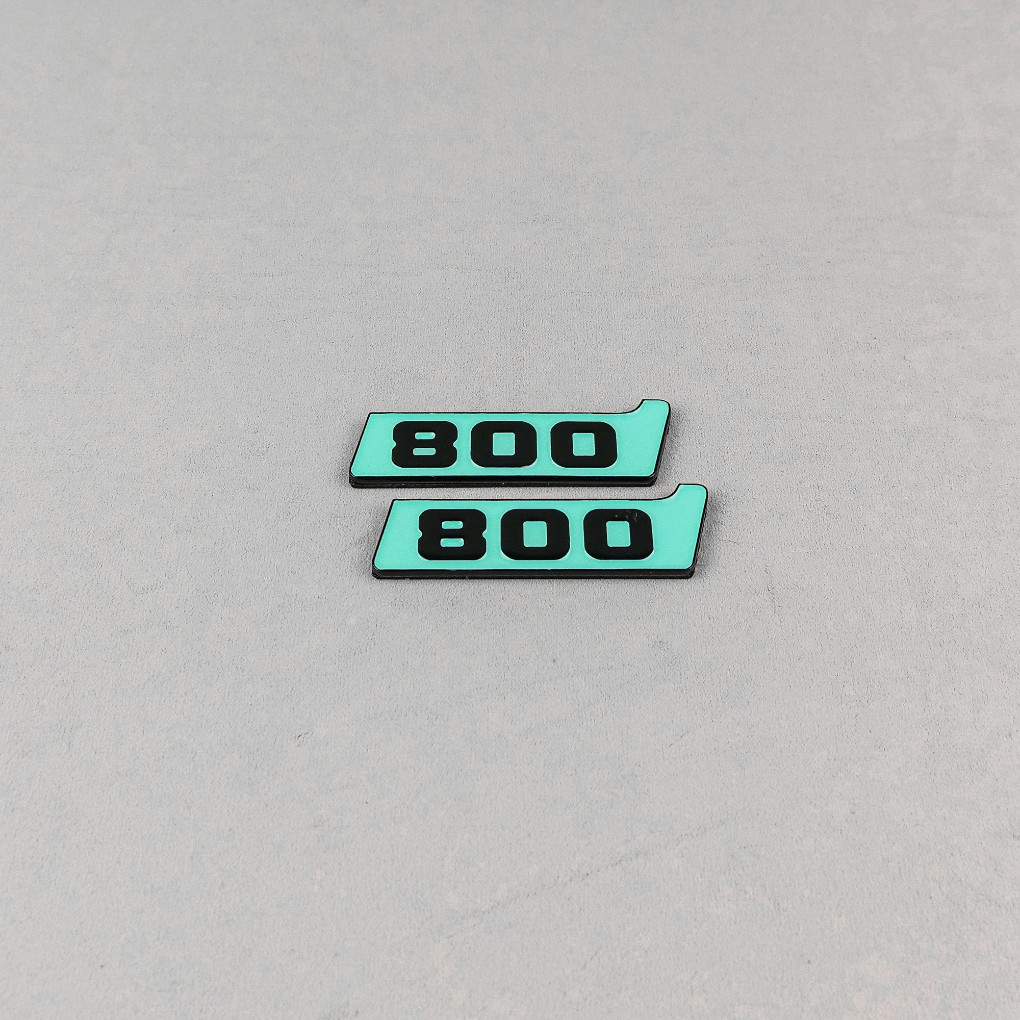 Metal Brabus 800 Tiffany Blue Fender Emblem Logo Badges for Mercedes-Benz W465 2025+ G-Class - Custom Class