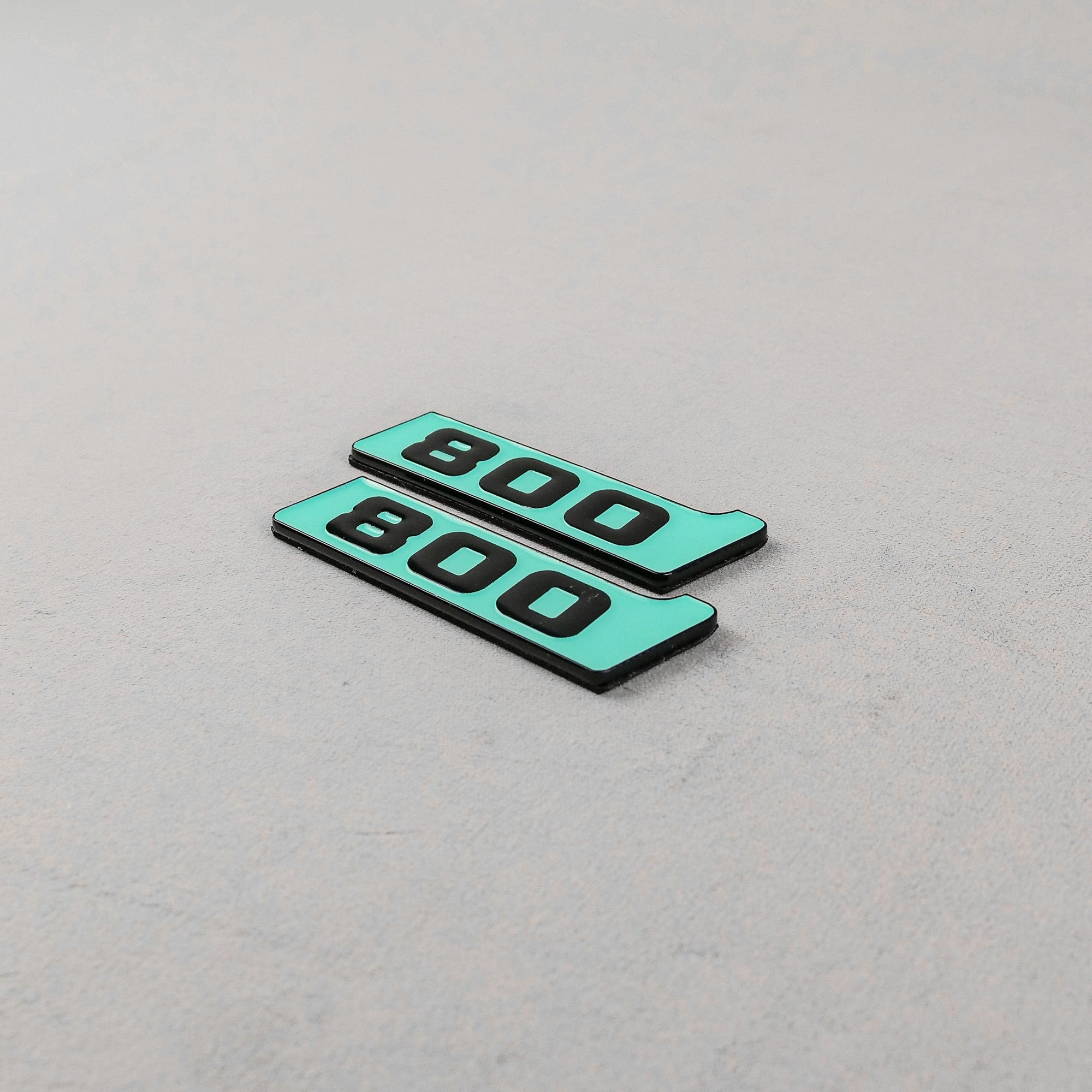 Metal Brabus 800 Tiffany Blue Fender Emblem Logo Badges for Mercedes-Benz W465 2025+ G-Class - Custom Class