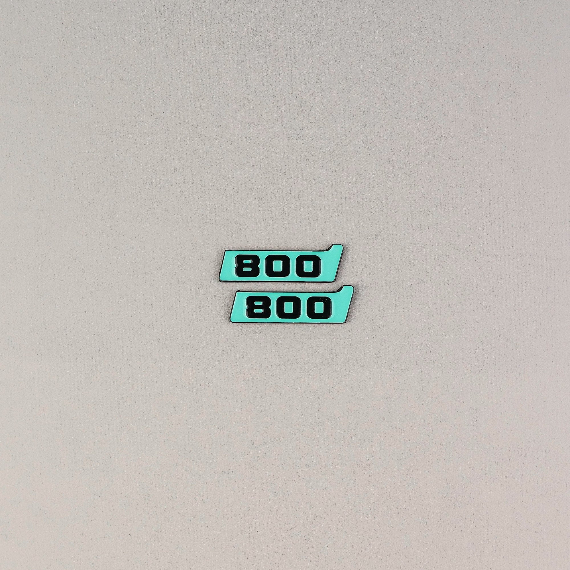Metal Brabus 800 Tiffany blue fender emblem logo badges for Mercedes-Benz W463 W463A G-Class - Custom Class