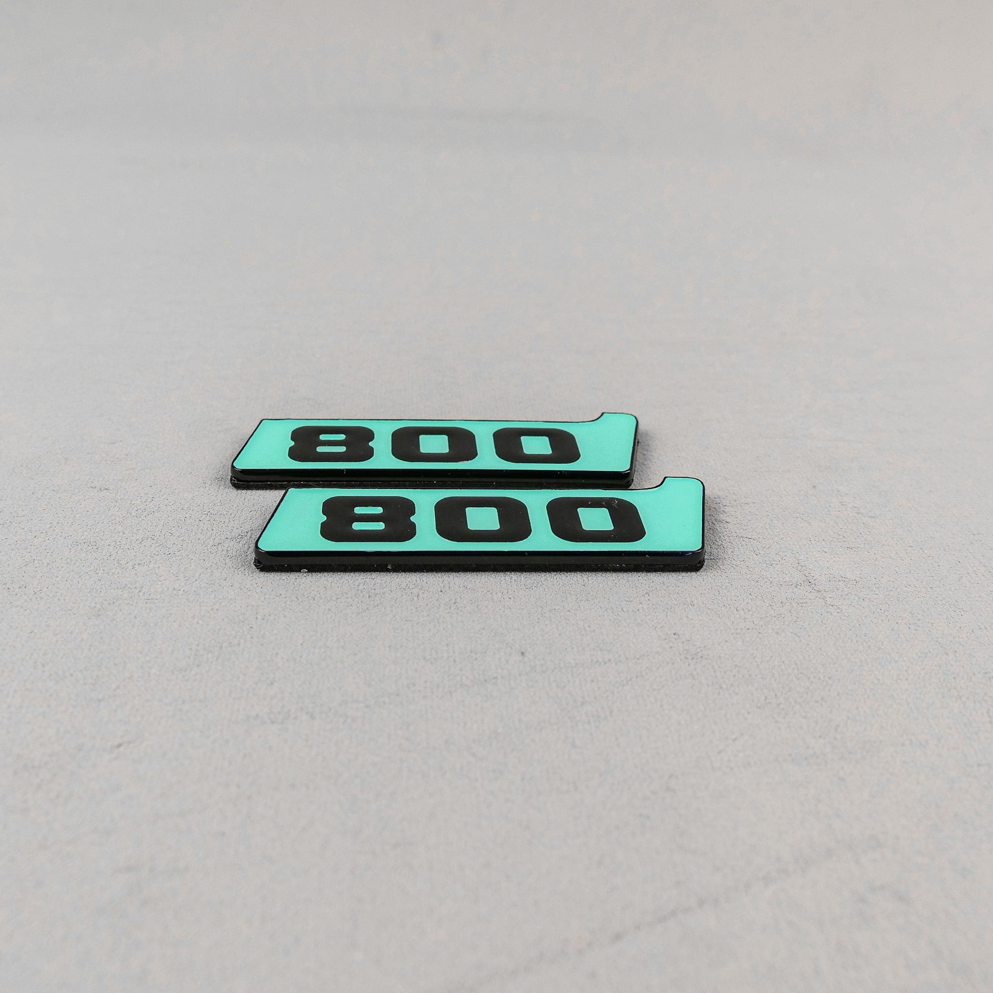 Metal Brabus 800 Tiffany blue fender emblem logo badges for Mercedes-Benz W463 W463A G-Class - Custom Class