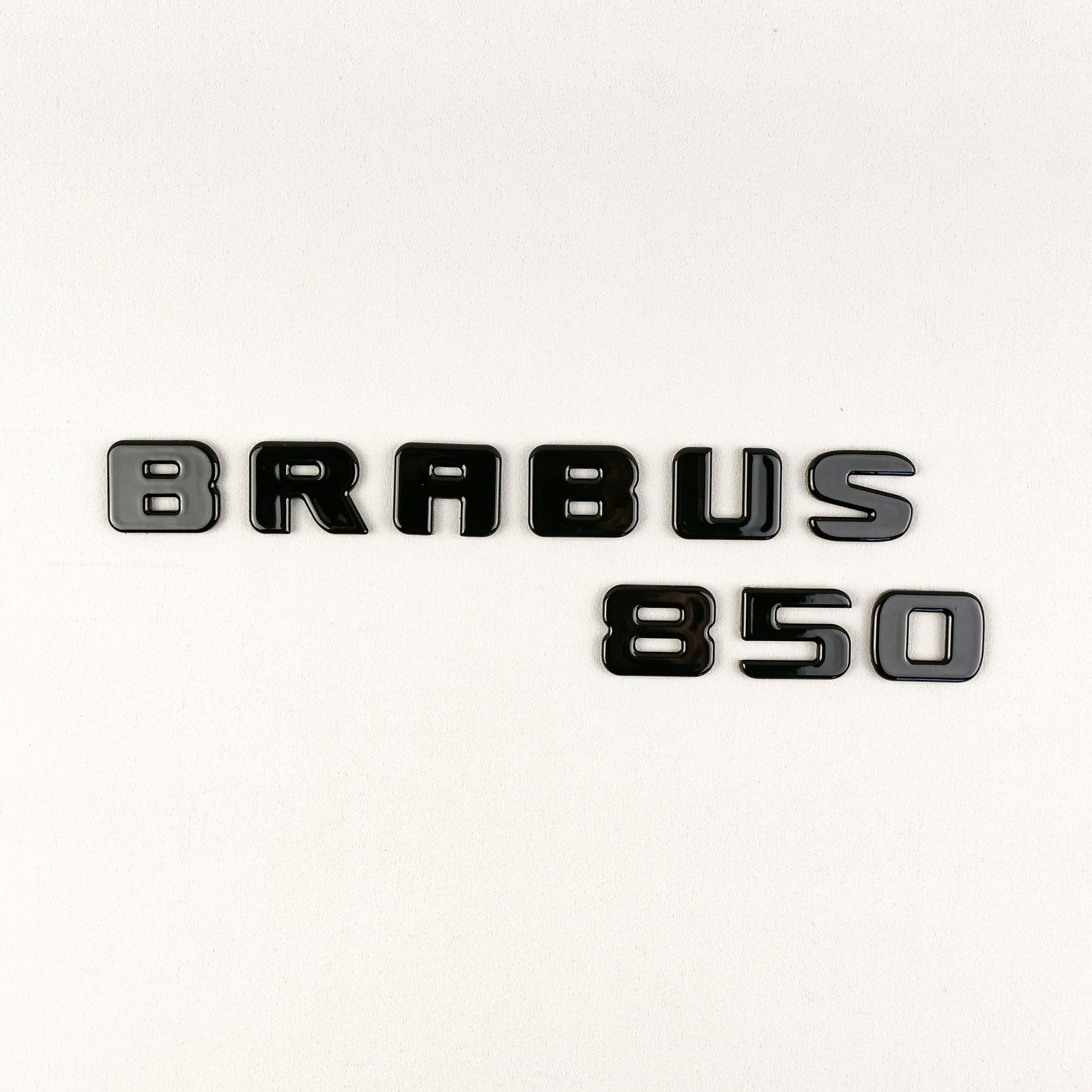Metal Brabus 850 Rear Trunk Letters Emblem Set for Mercedes-Benz W465 2025+ - Custom Class