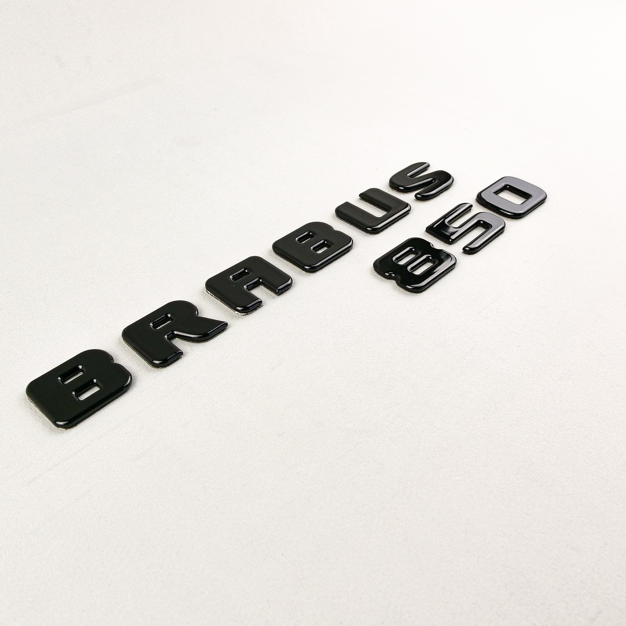 Metal Brabus 850 rear trunk letters emblem logo badges for Mercedes-Benz G-Class W463 W463A - Custom Class