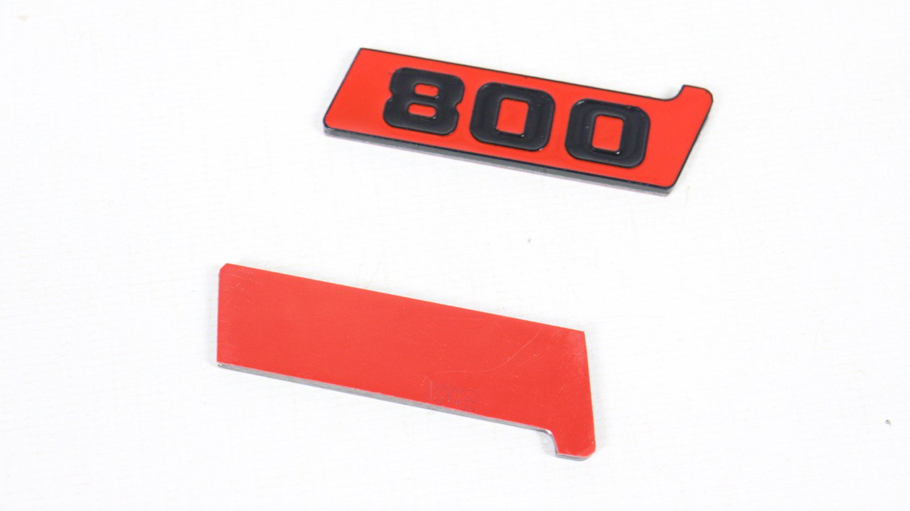 Metal Brabus BITURBO 800 Side Plate logo badges set for Mercedes-Benz W463 W463A W465 - Custom Class