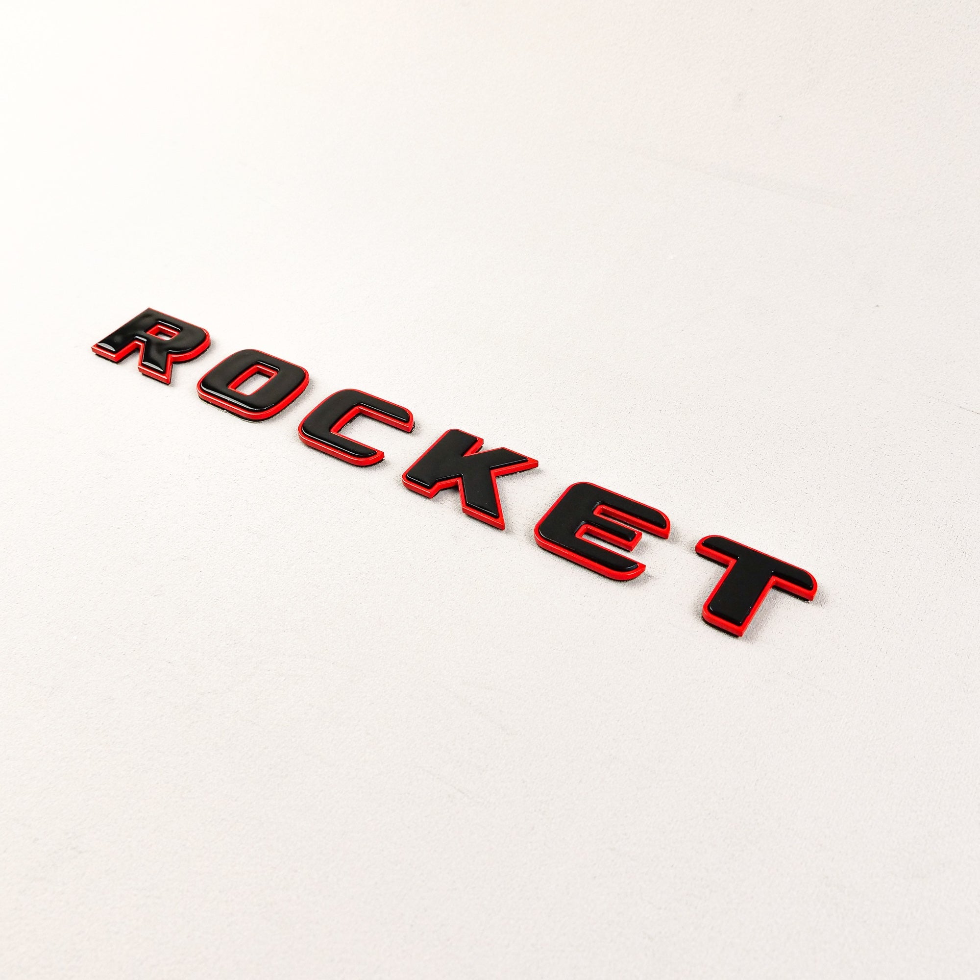 Metal Brabus ROCKET RED + BLACK emblem badge for Mercedes-Benz G-Class W463A W464 - Custom Class