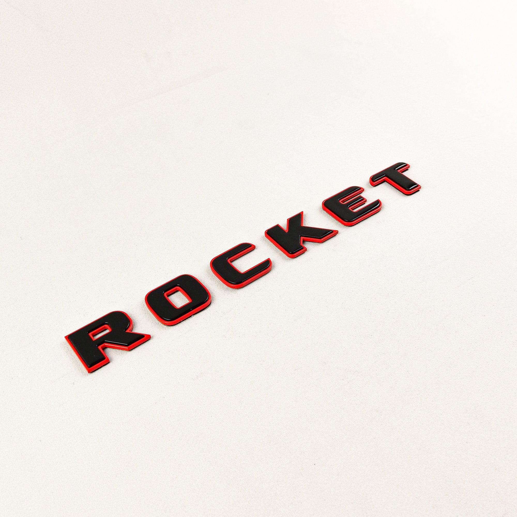 Metal Brabus ROCKET RED + BLACK emblem badge for Mercedes-Benz G-Class W463A W464 - Custom Class