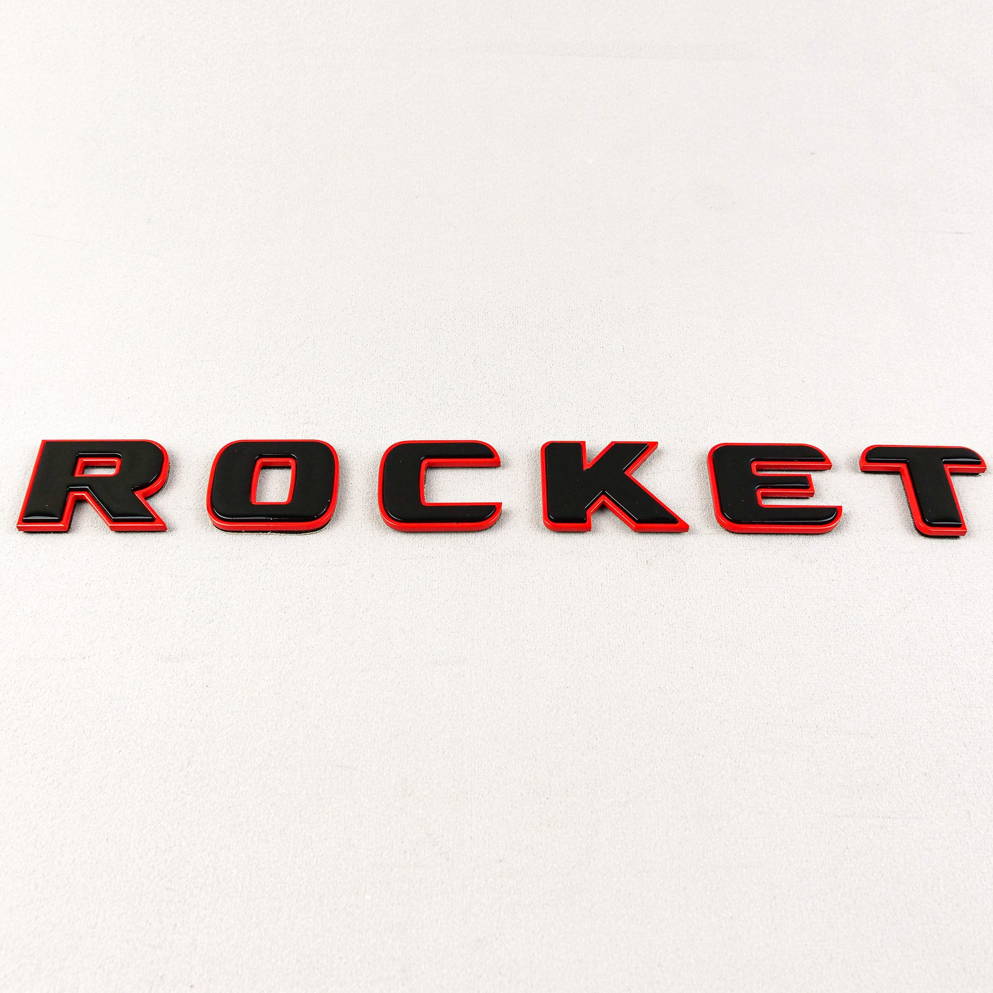 Metal Brabus ROCKET RED + BLACK emblem badge for Mercedes-Benz G-Class W463A W464 - Custom Class