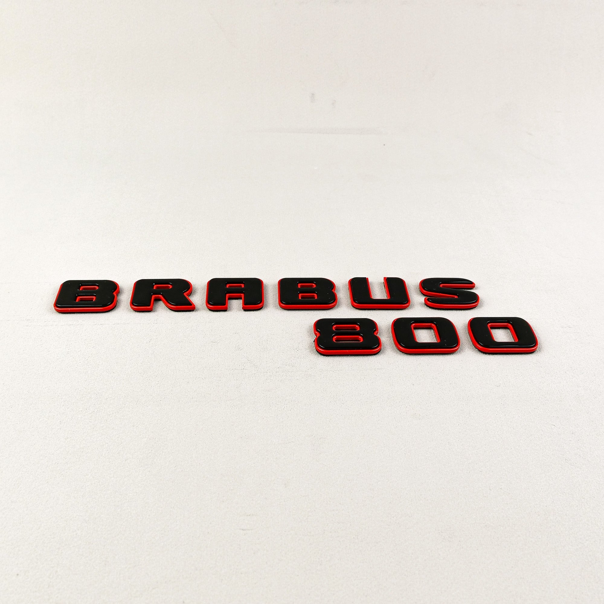 Metal RED Brabus 800 emblems badges set for Mercedes-Benz G-Class W463 W463A W465 - Custom Class