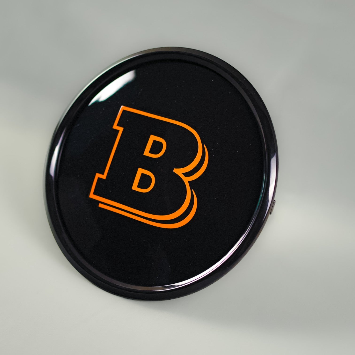 Custom Class Orange Brabus grille emblem for Mercedes W465 2025+