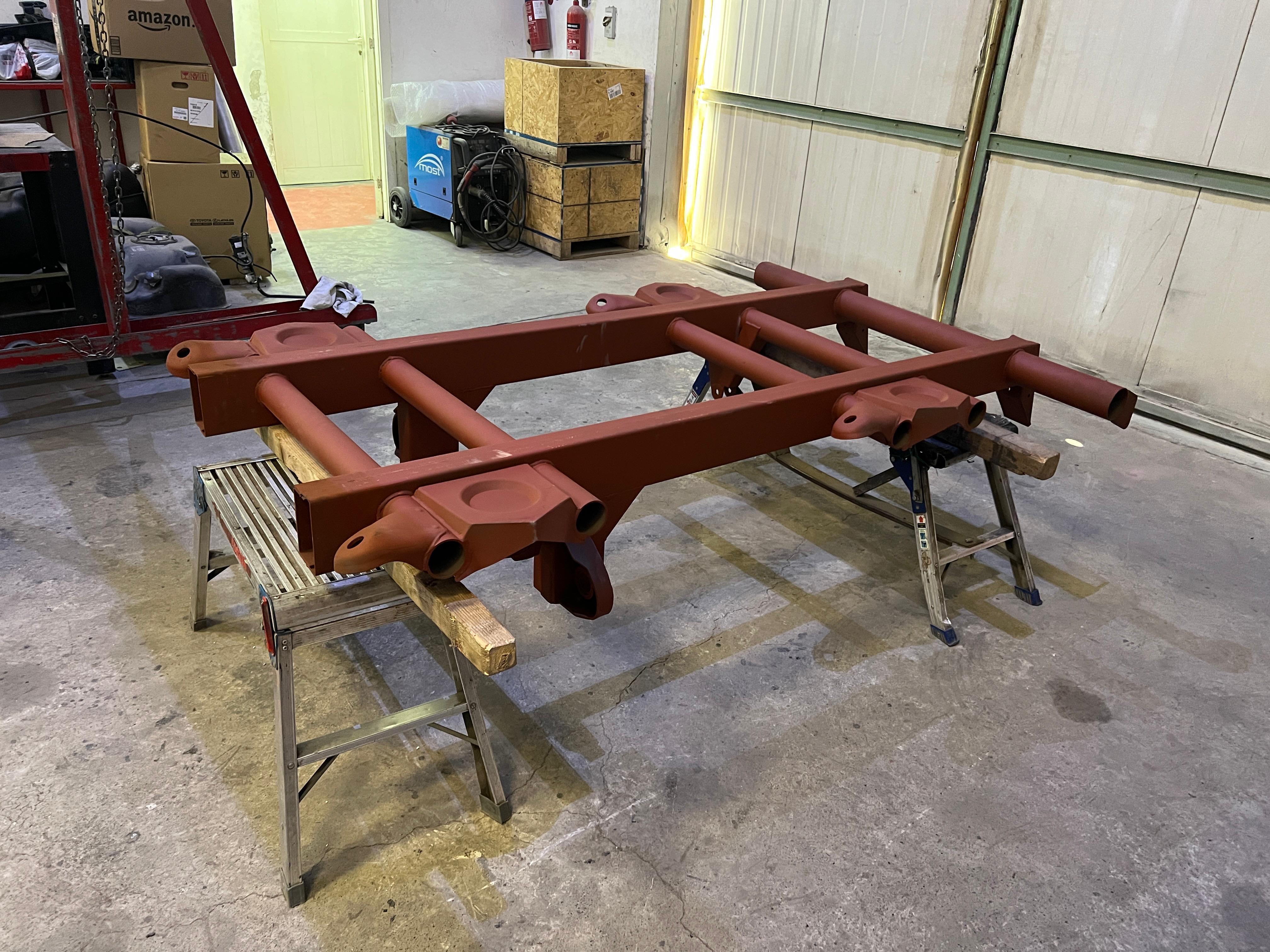 Part of the frame for Mercedes-Benz W463 6x6 G-Class