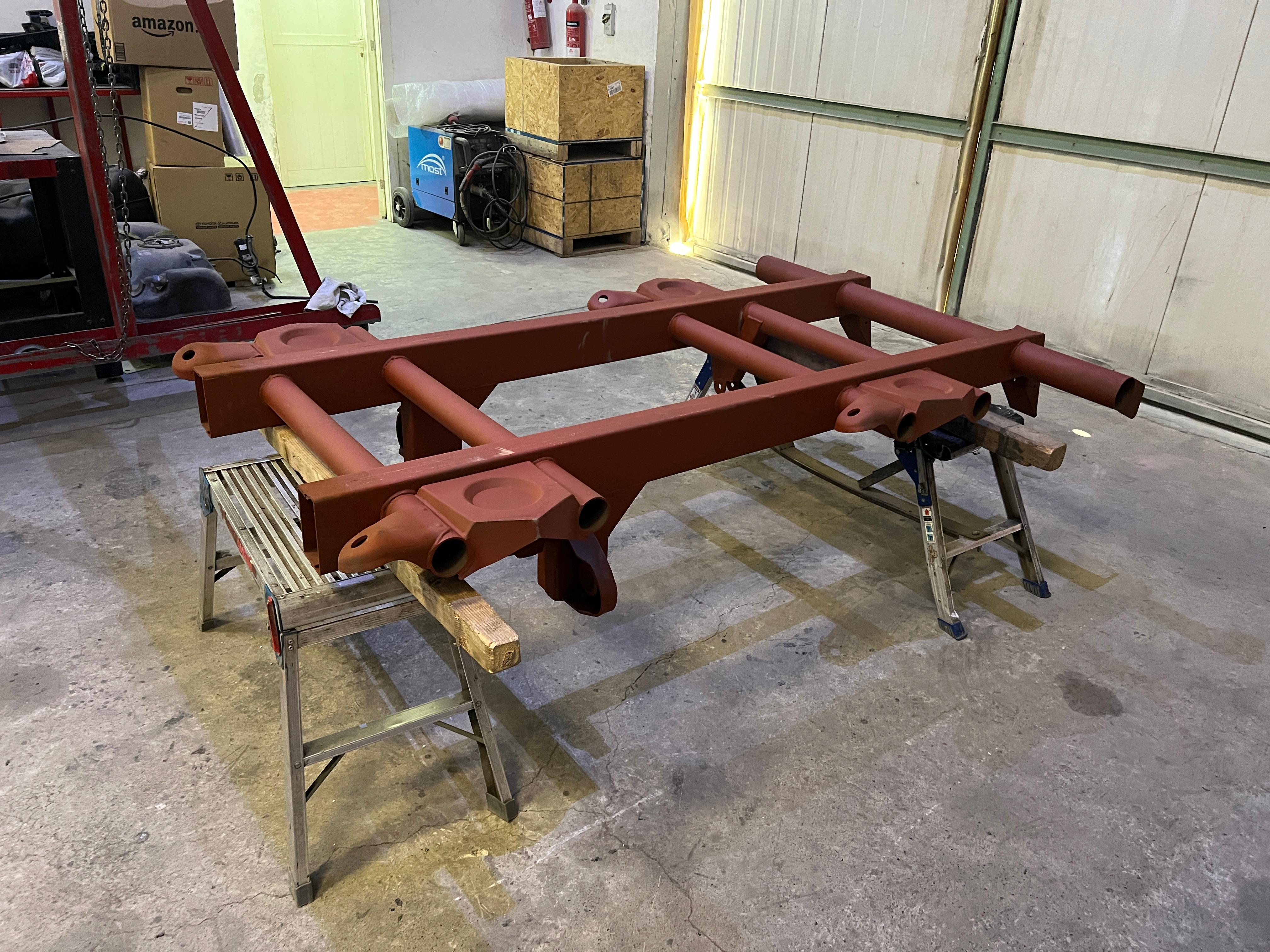 Part of the frame for Mercedes-Benz W463 6x6 G-Class