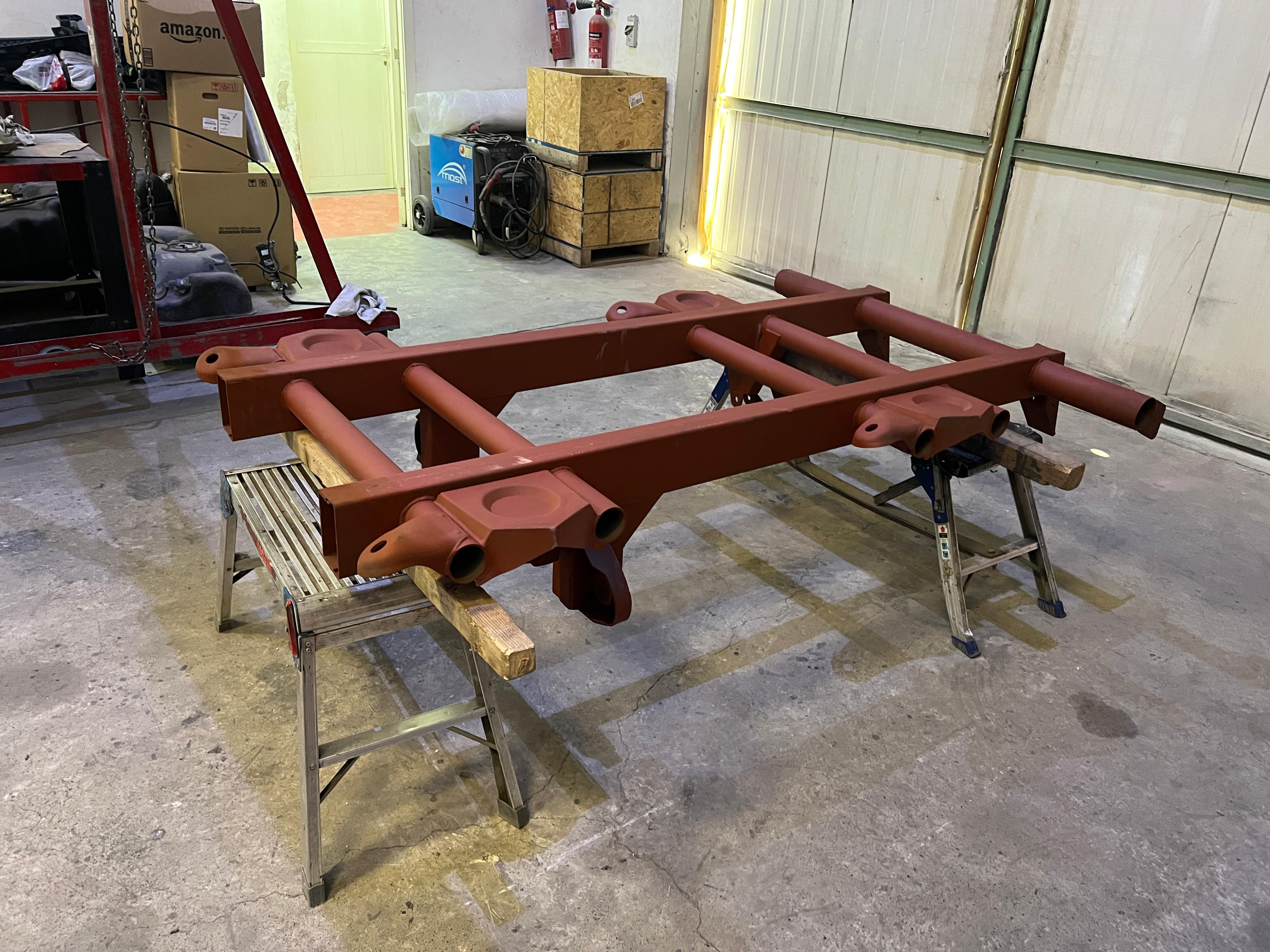 Part of the frame for Mercedes-Benz W463 6x6 G-Class