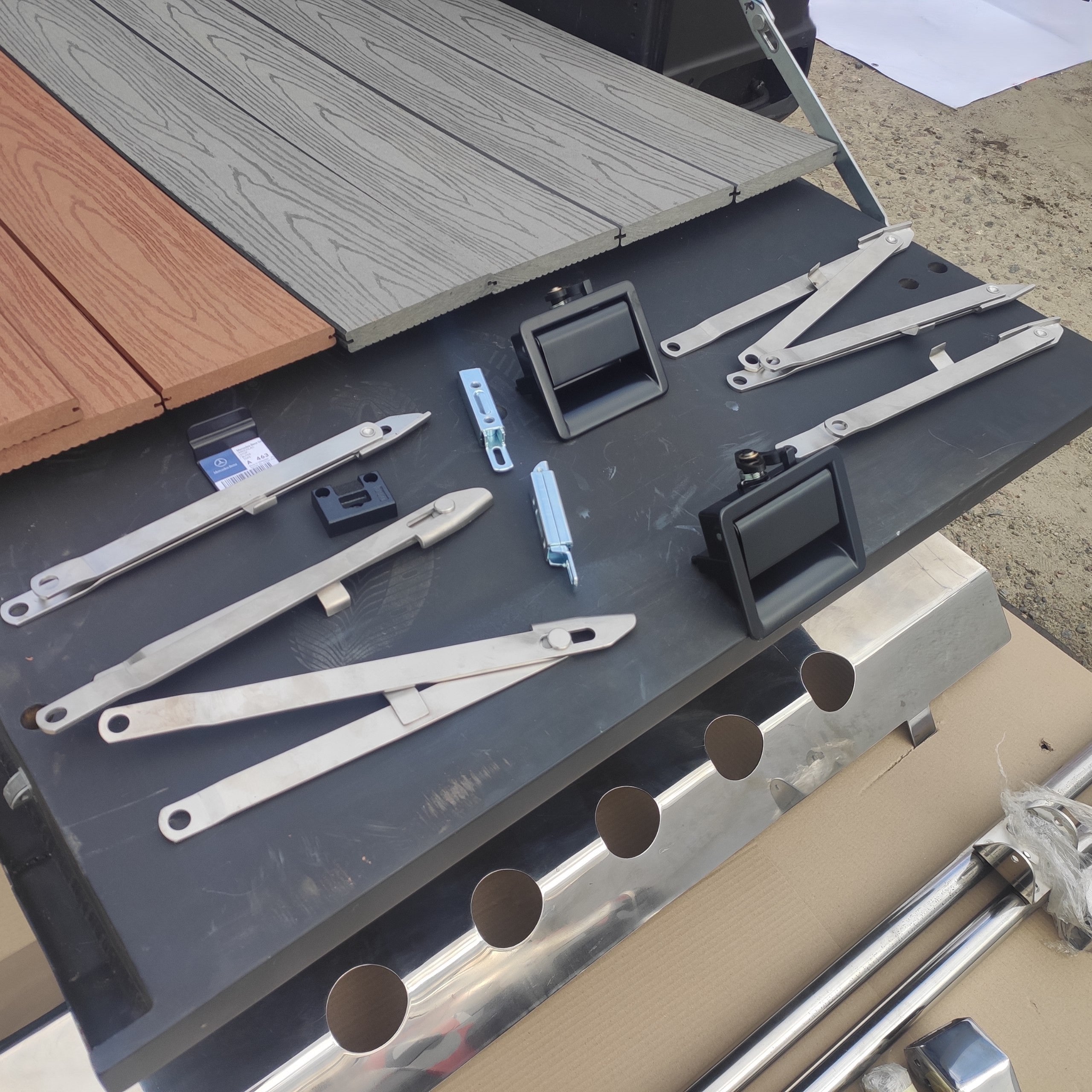 Rear Door Handle Mechanism Kit for Mercedes G-Class W463 6x6 Conversion - Custom Class