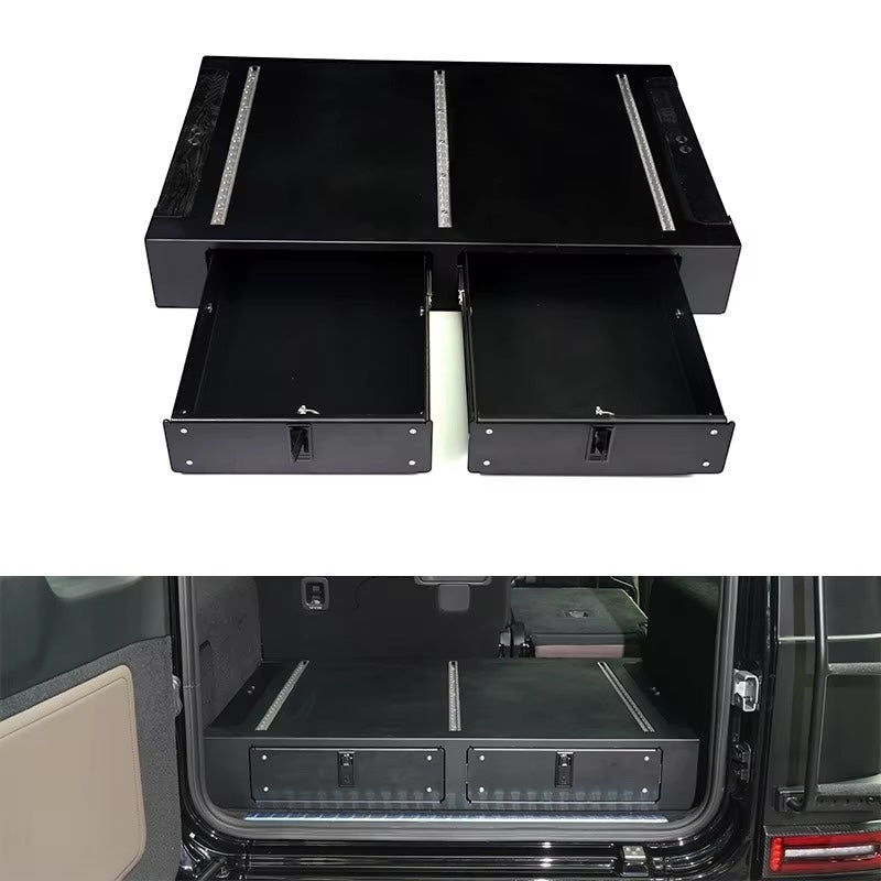 Rear Trunk Cargo Storage Box for Mercedes-Benz W465 G-Class