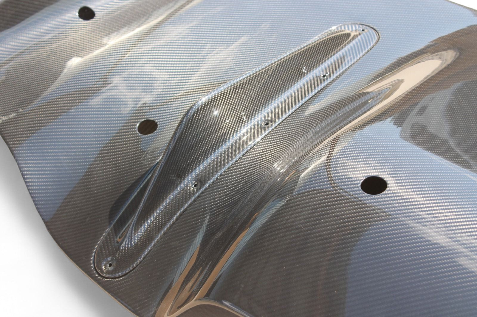 Rear bumper carbon diffuser for Ferrari 458 2009-2015 - Custom Class