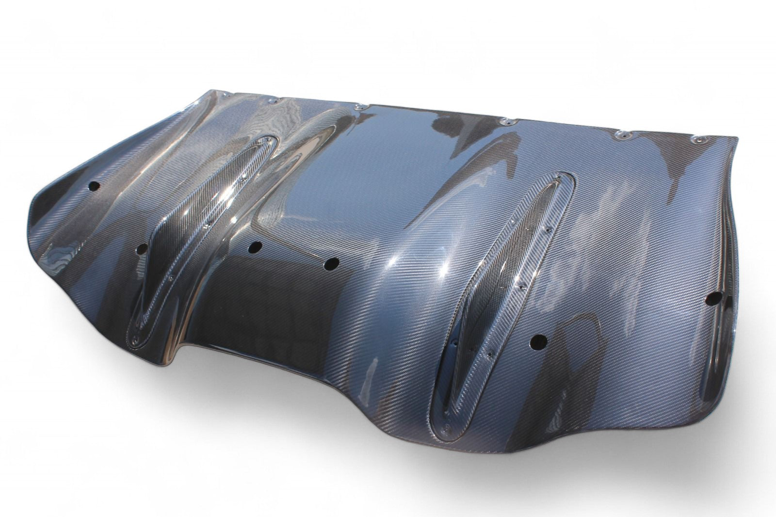 Rear bumper carbon diffuser for Ferrari 458 2009-2015 - Custom Class