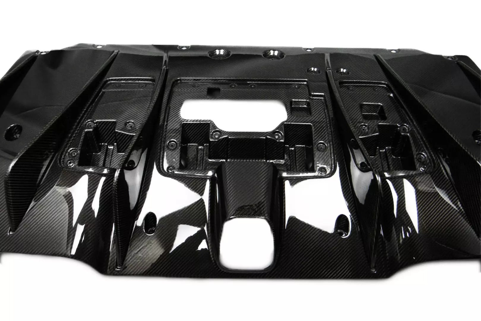 Rear bumper carbon diffuser for Ferrari 488 GTB 2015-2017 - Custom Class