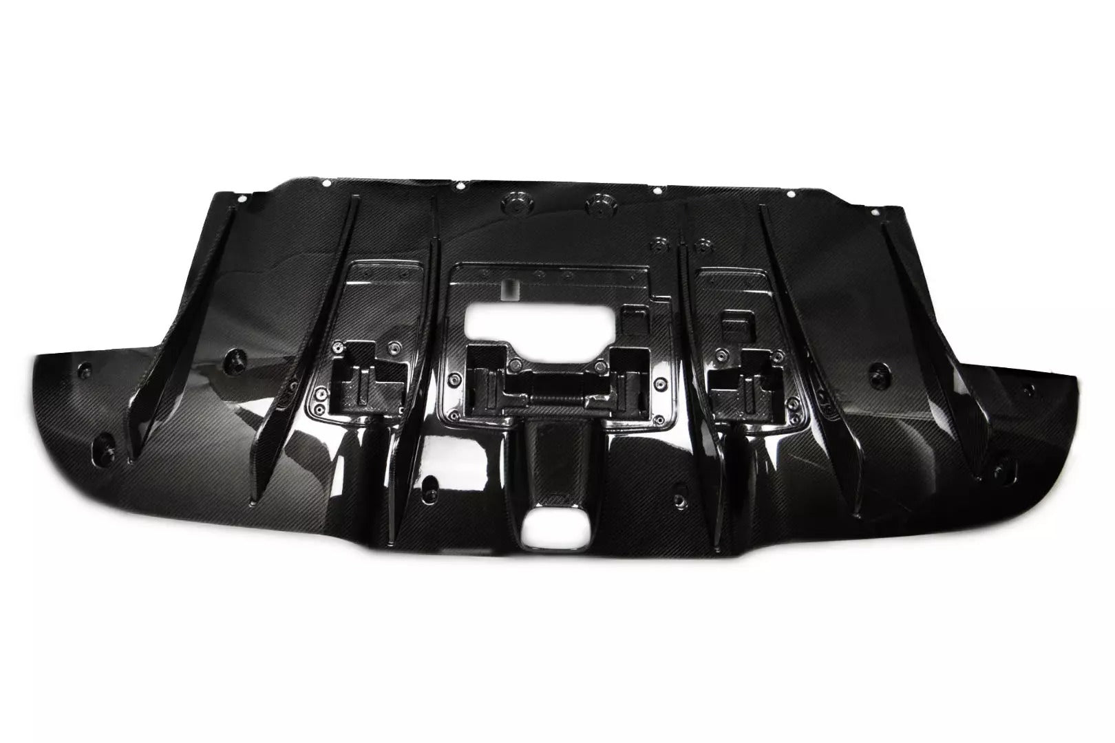 Rear bumper carbon diffuser for Ferrari 488 GTB 2015-2017 - Custom Class