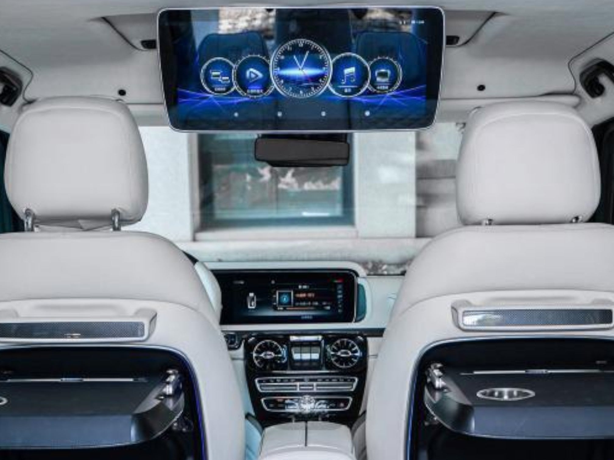 Roof LCD LED display for Mercedes G Class W463A - Custom Class