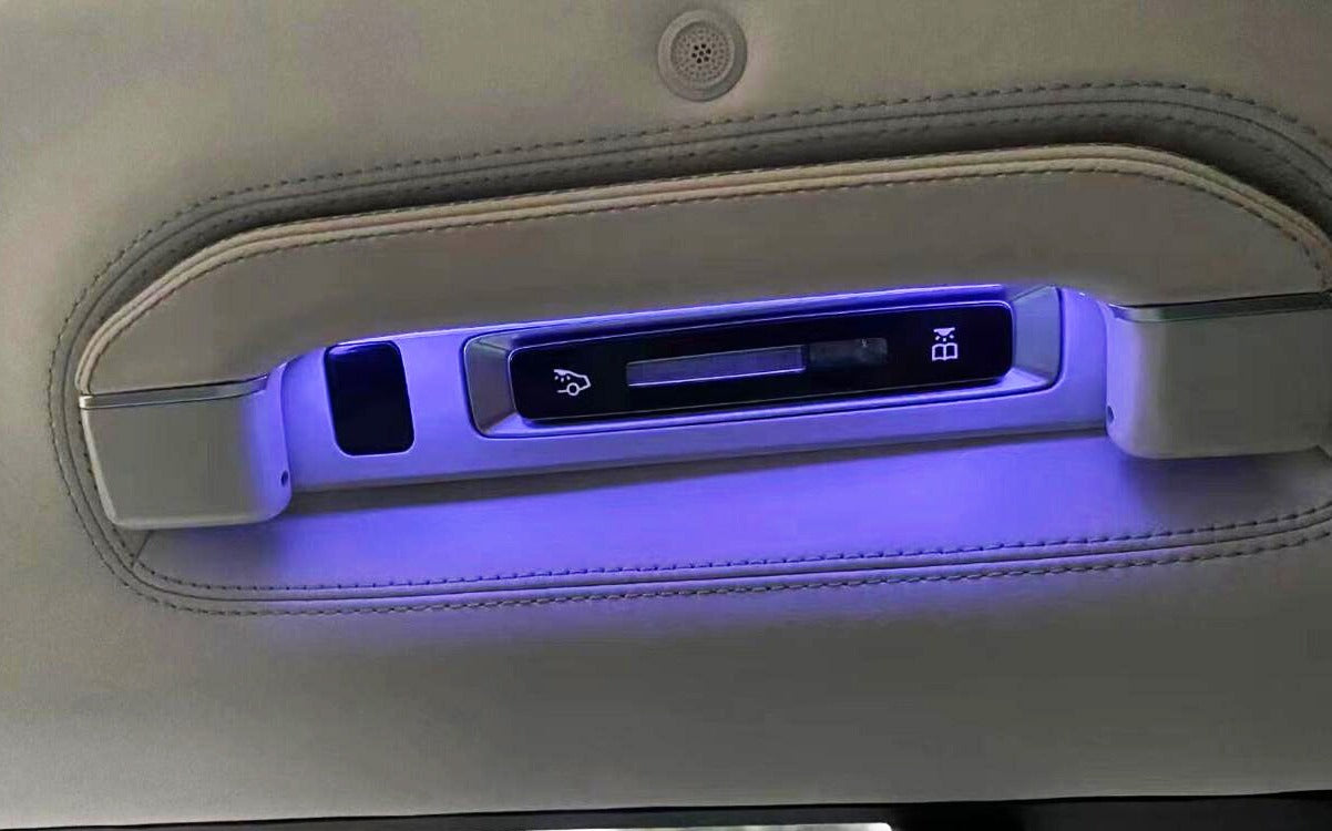 Roof handles 4 pcs with LED lighting (different colors) for Mercedes-Benz W463A - Custom Class