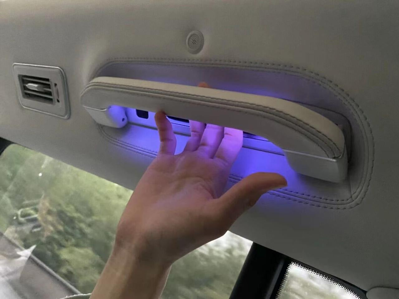 Roof handles 4 pcs with LED lighting (different colors) for Mercedes-Benz W463A - Custom Class