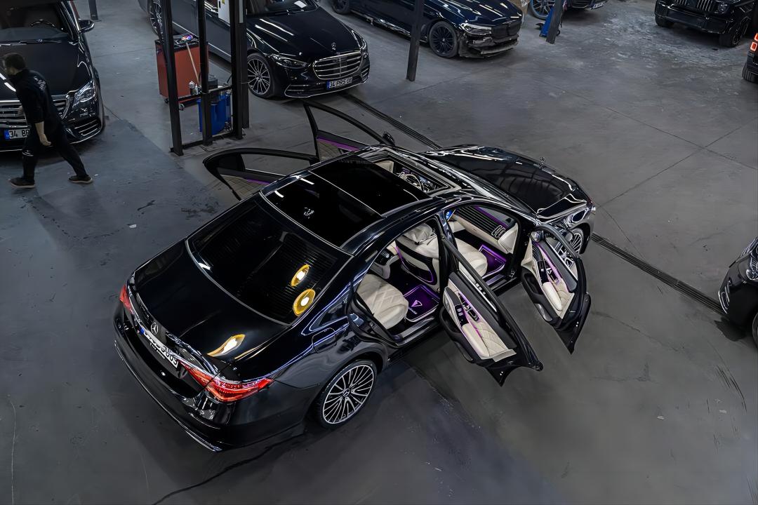 S-Class W221 (2005-2013) upgrade to W223 (2020+) interiror kit for Mercedes-Benz W221 - Custom Class