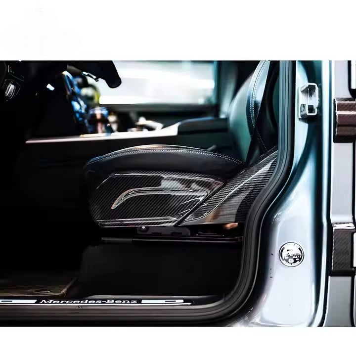 Seat Side Trim Panel Interior Carbon for Mercedes-Benz W465 G-Class