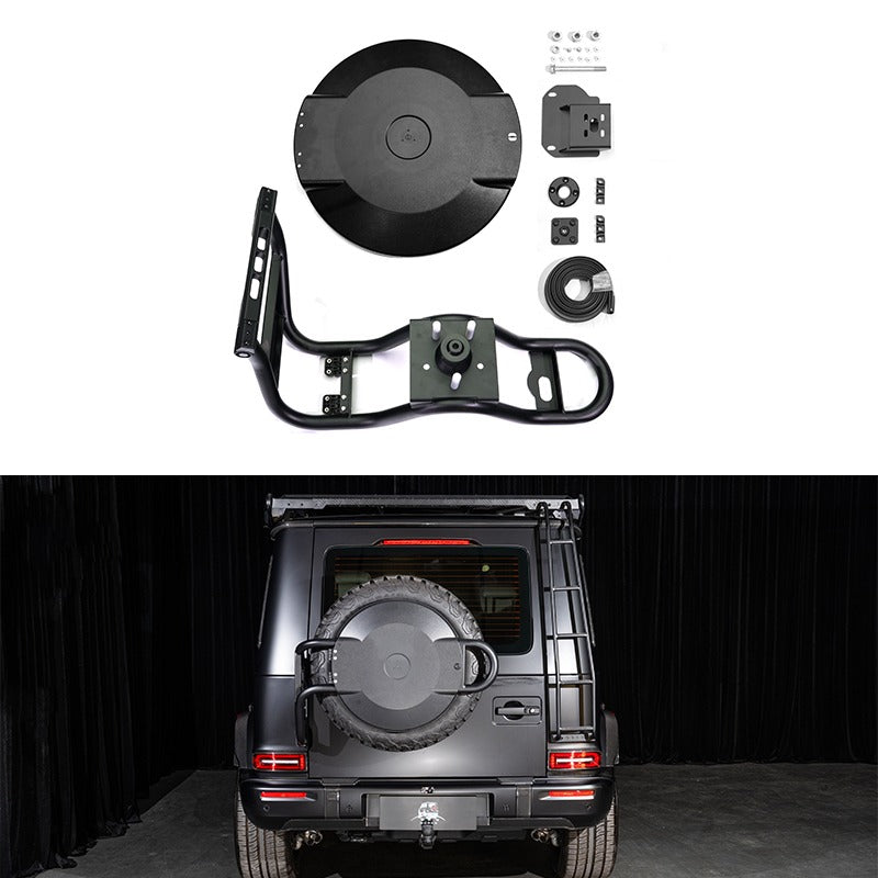 Spare Tire Cover with Holder for Mercedes-Benz W465 2025+ G-Class - Custom Class