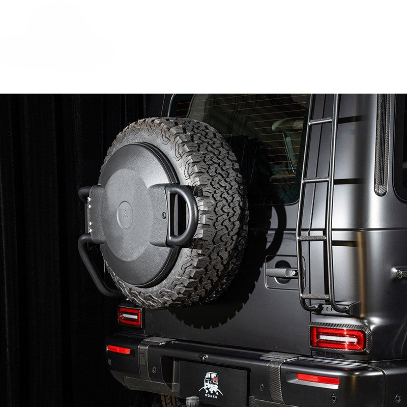 Spare Tire Cover with Holder for Mercedes-Benz W465 2025+ G-Class - Custom Class